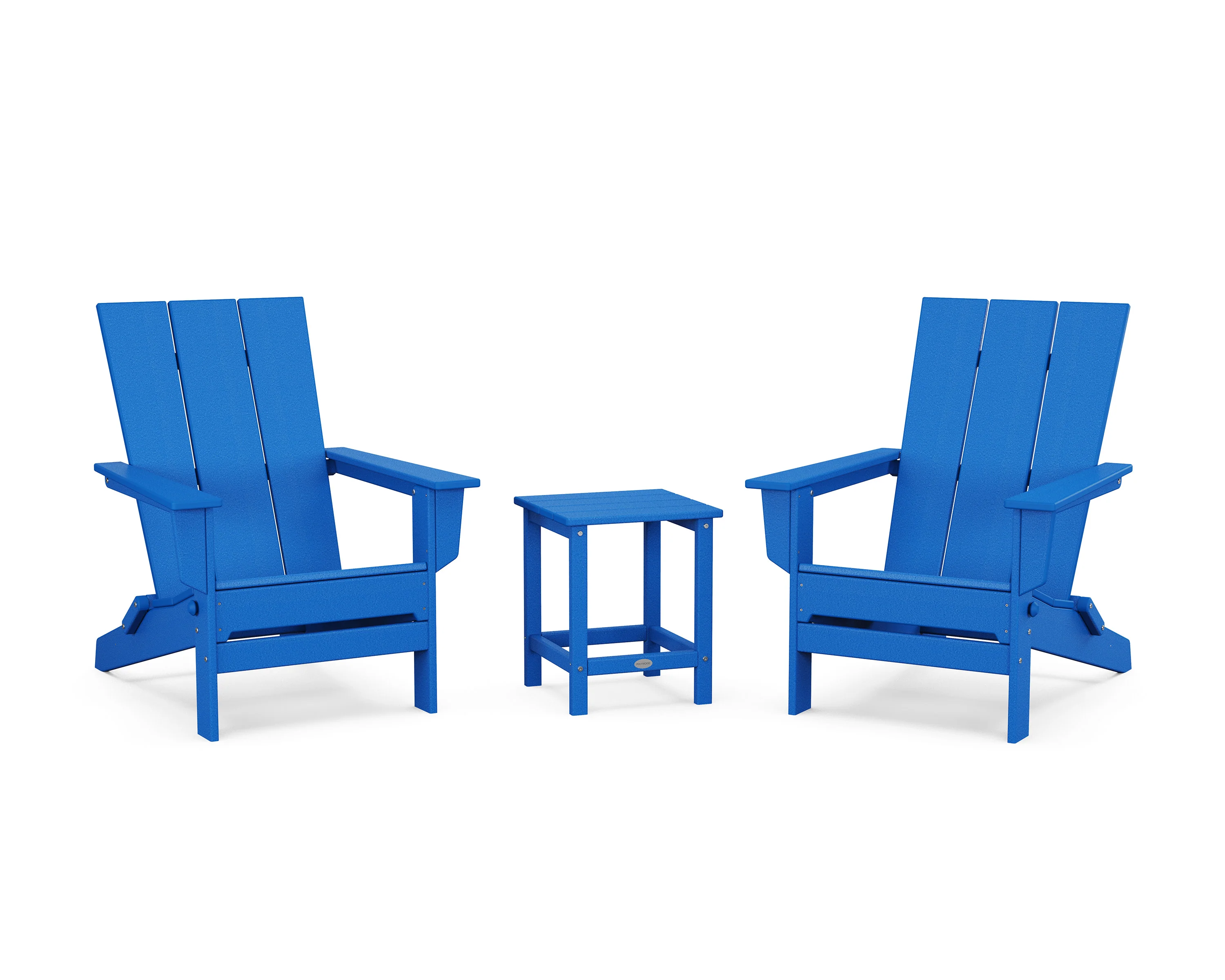 3-Piece Modern Studio Folding Adirondack Set - Image 10