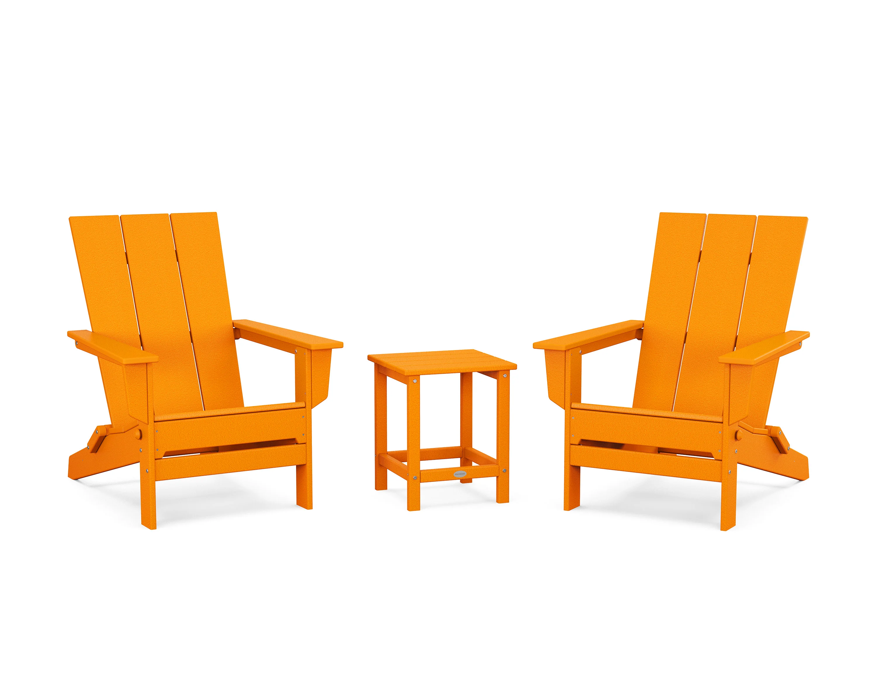 3-Piece Modern Studio Folding Adirondack Set - Image 11