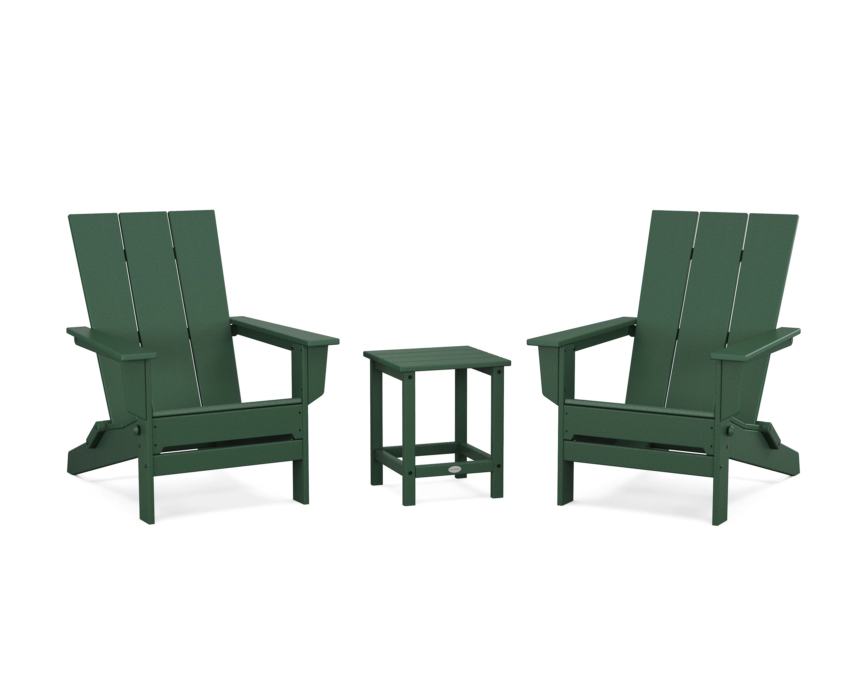 3-Piece Modern Studio Folding Adirondack Set - Image 12
