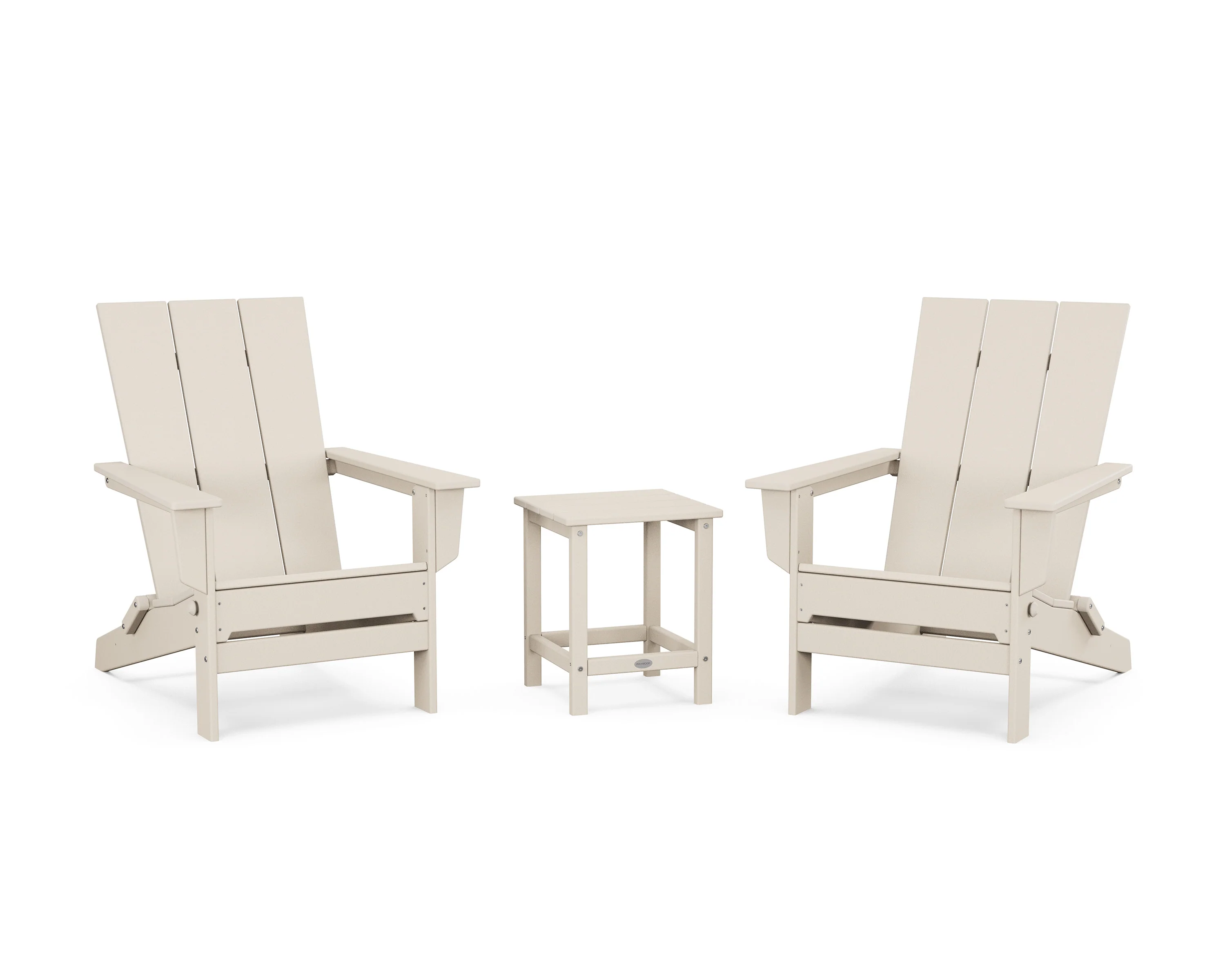 3-Piece Modern Studio Folding Adirondack Set - Image 13