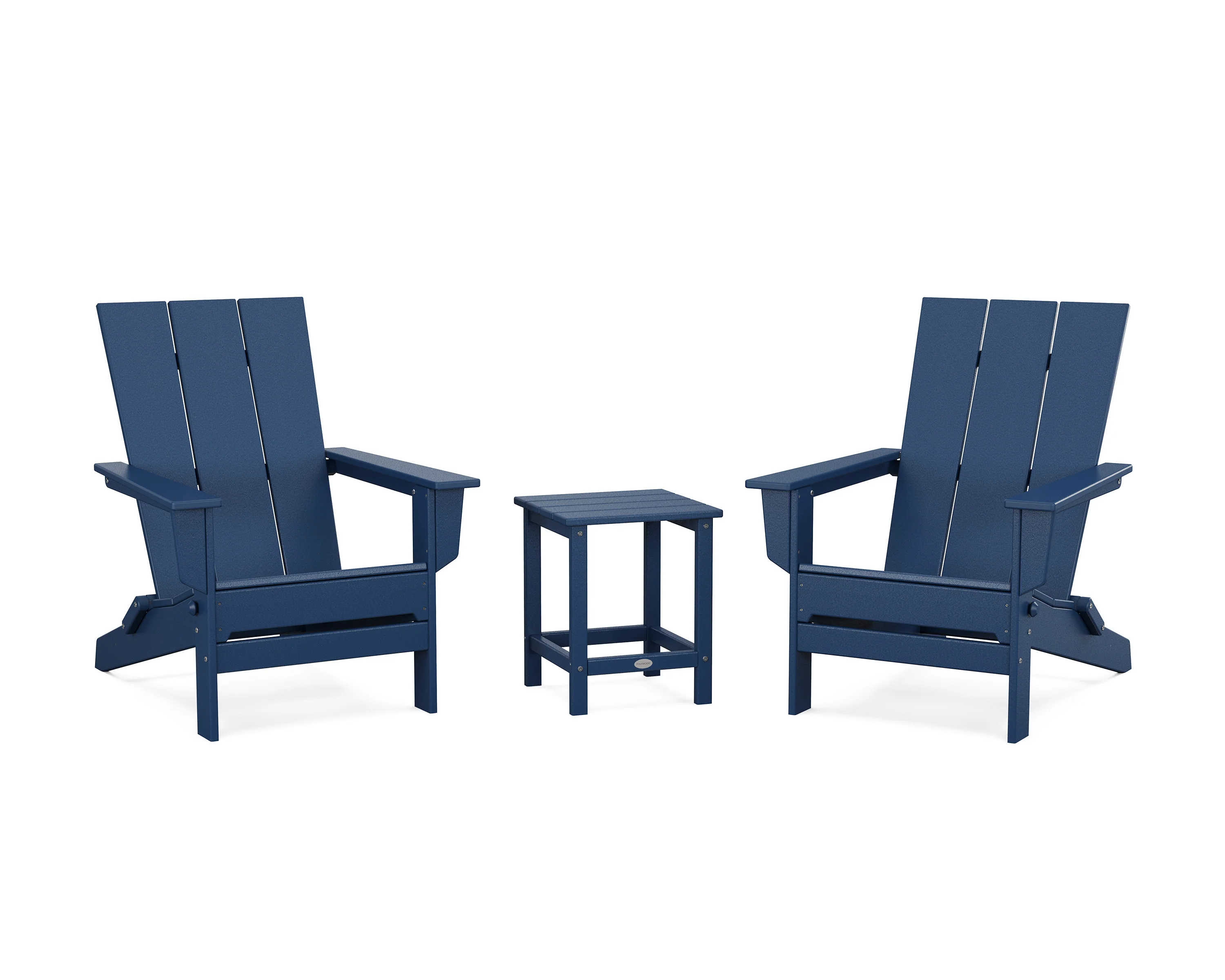 3-Piece Modern Studio Folding Adirondack Set - Image 14