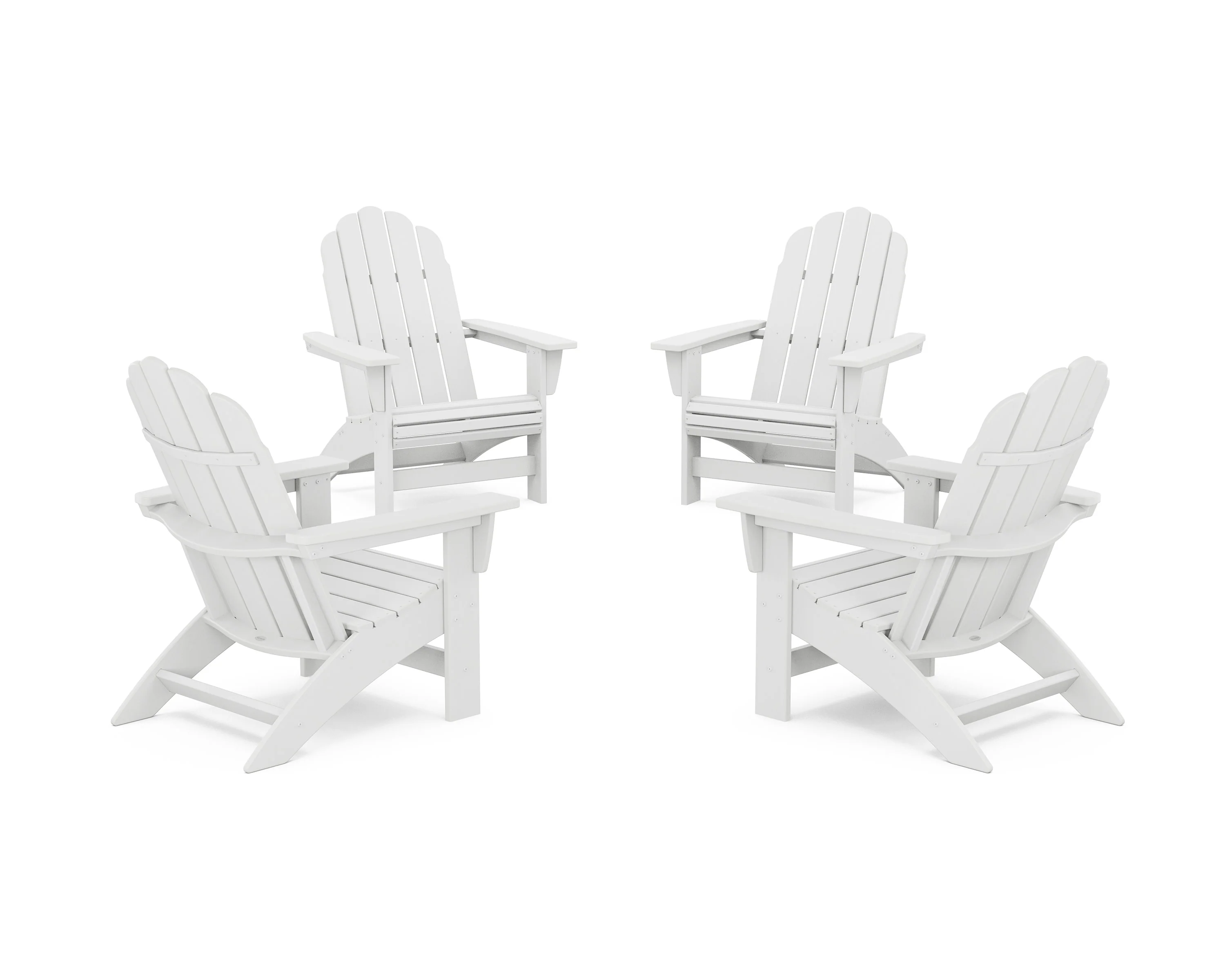 4-Piece Vineyard Grand Adirondack Chair Conversation Set - Image 13
