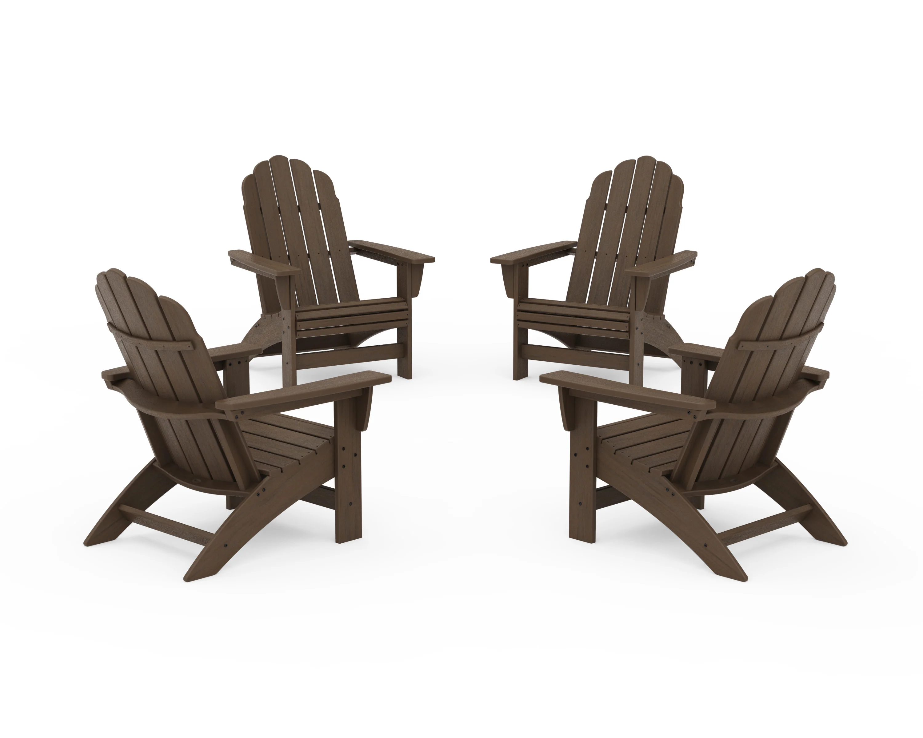 4-Piece Vineyard Grand Adirondack Chair Conversation Set - Image 19