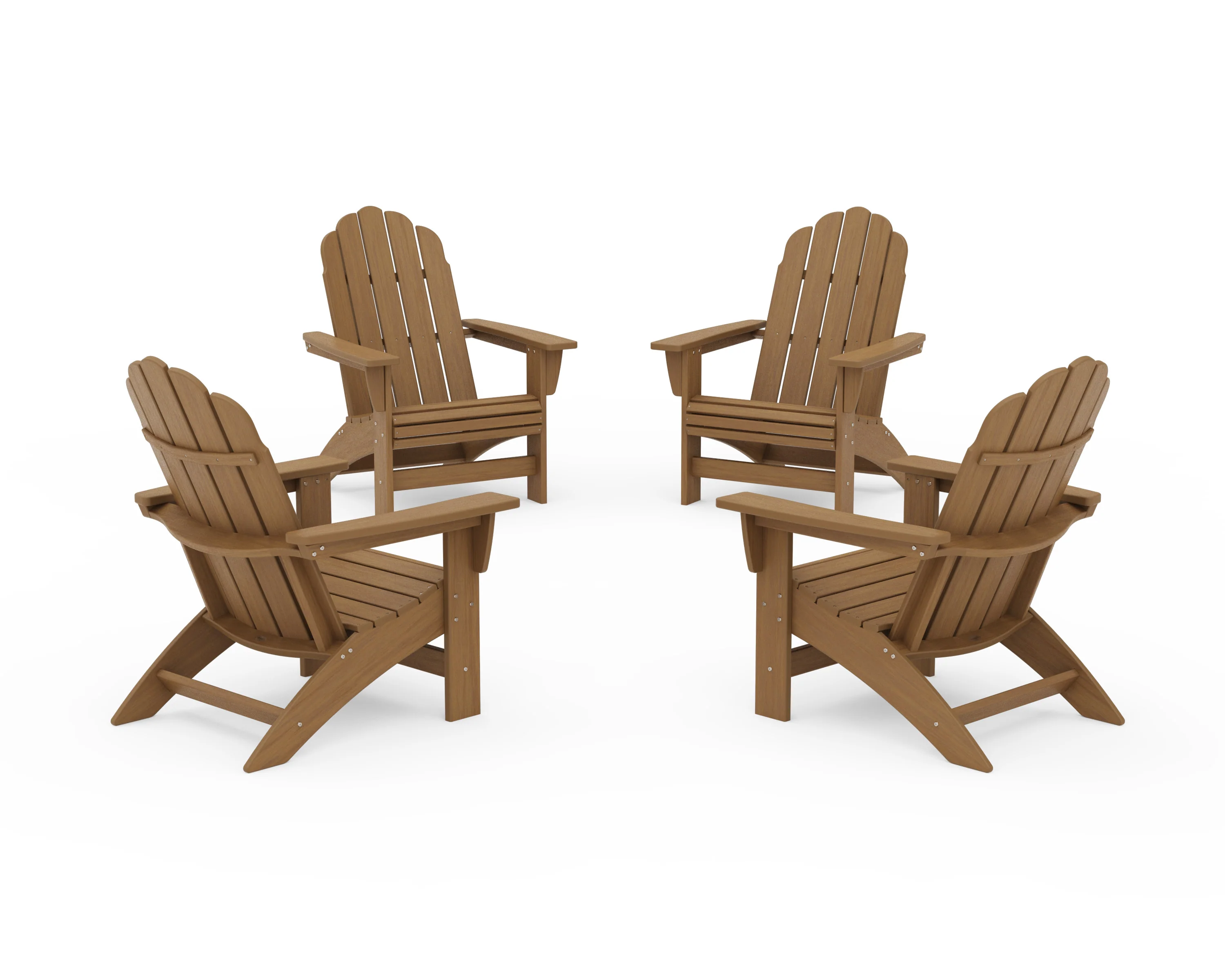 4-Piece Vineyard Grand Adirondack Chair Conversation Set - Image 20