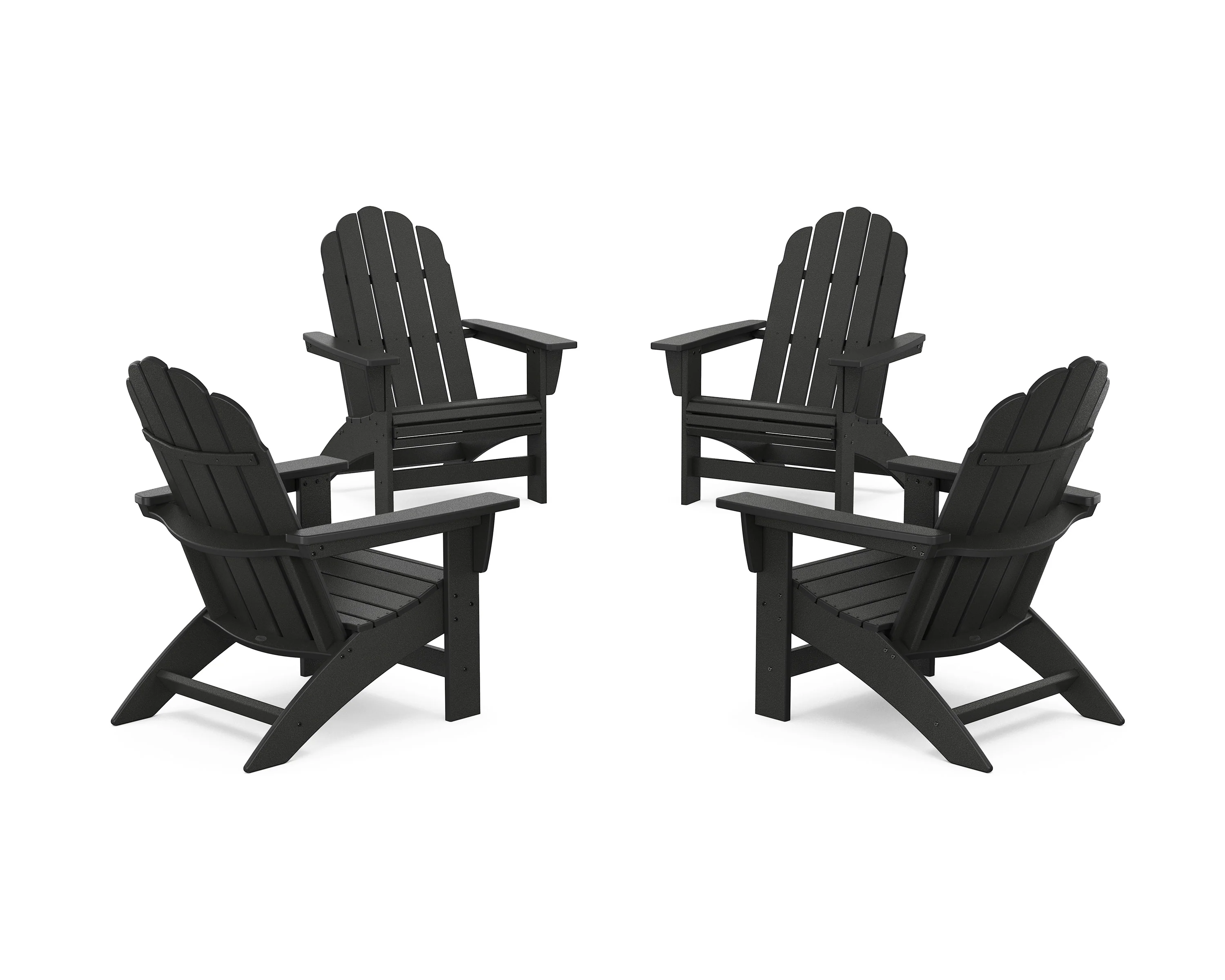 4-Piece Vineyard Grand Adirondack Chair Conversation Set - Image 6
