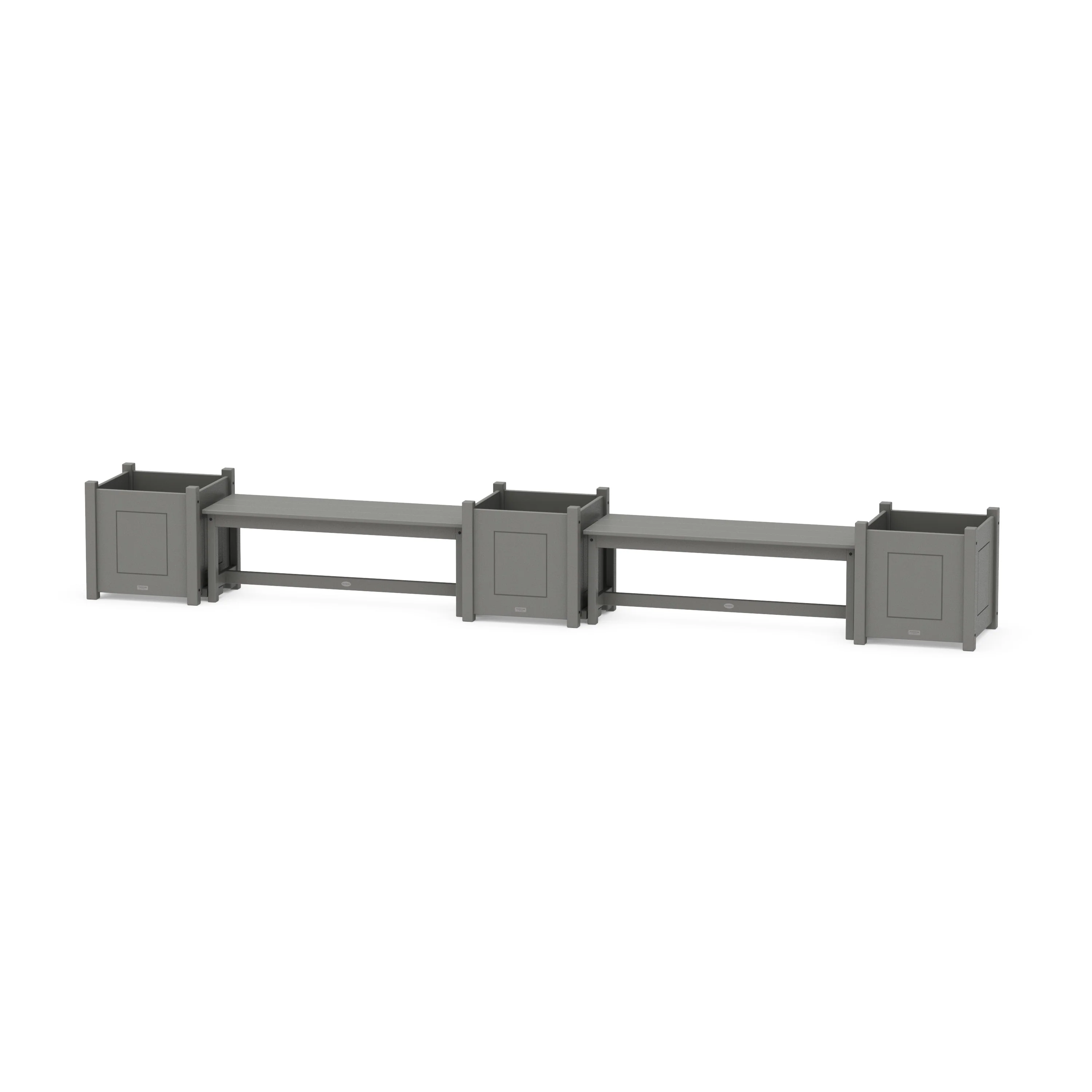 48" Country Living L- Shaped Planter Bench Corner Set - Large - Image 2