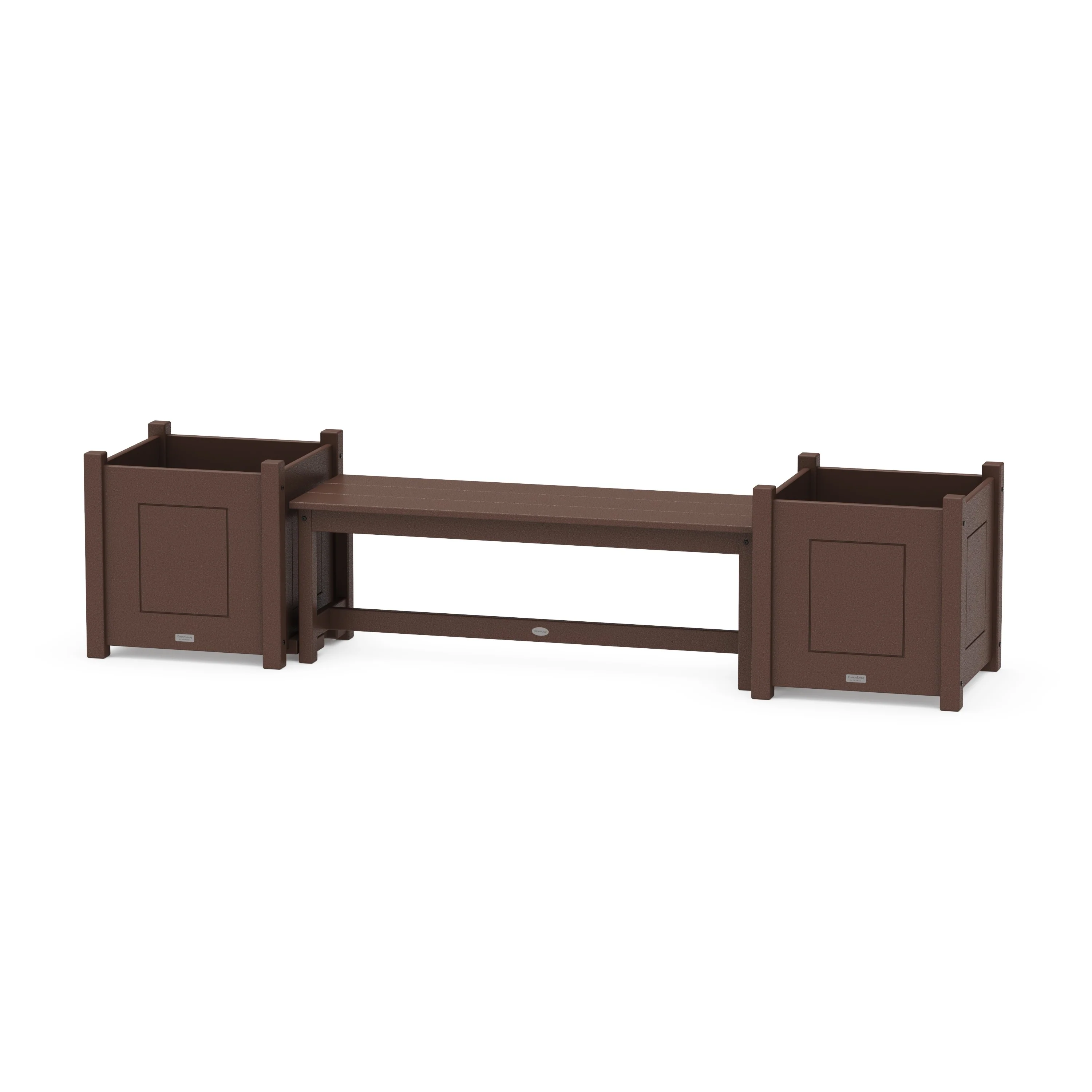 48" Country Living Straight Planter Bench Set - Large - Image 4