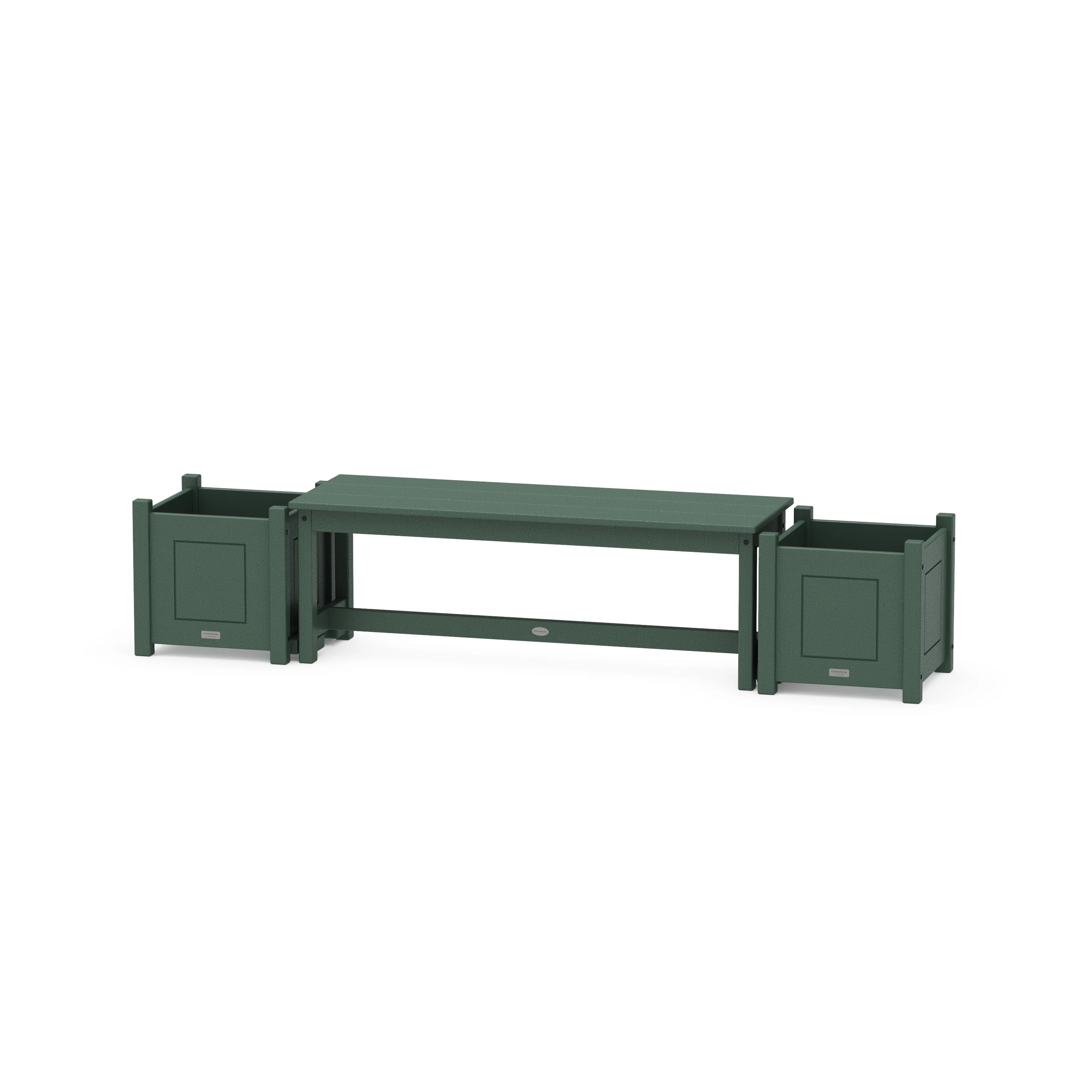 48" Country Living Straight Planter Bench Set - Image 6