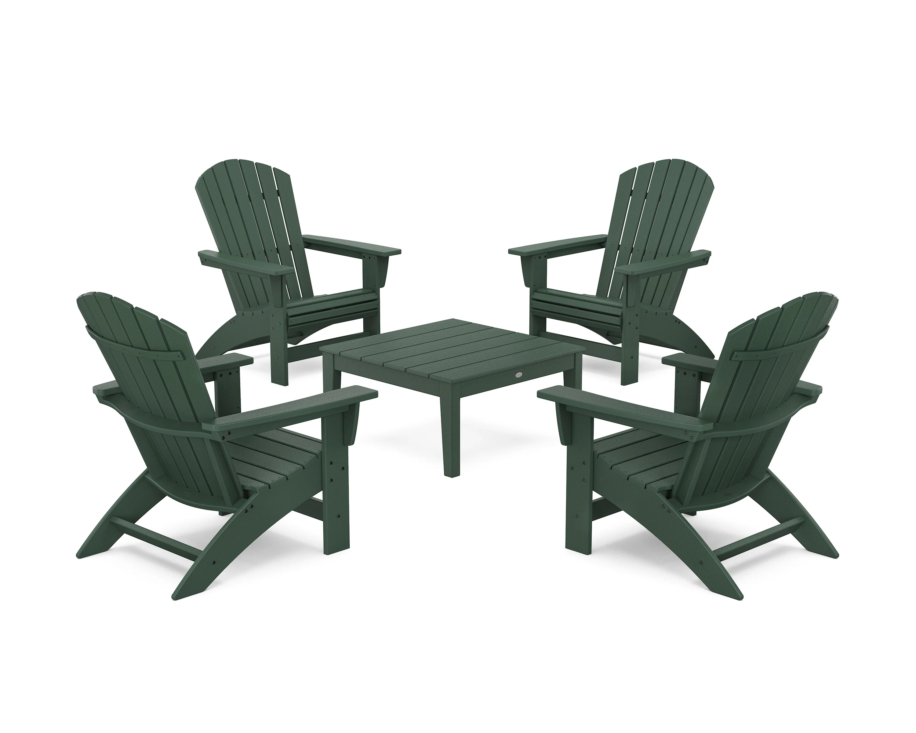 5-Piece Nautical Grand Adirondack Chair Conversation Group - Image 6