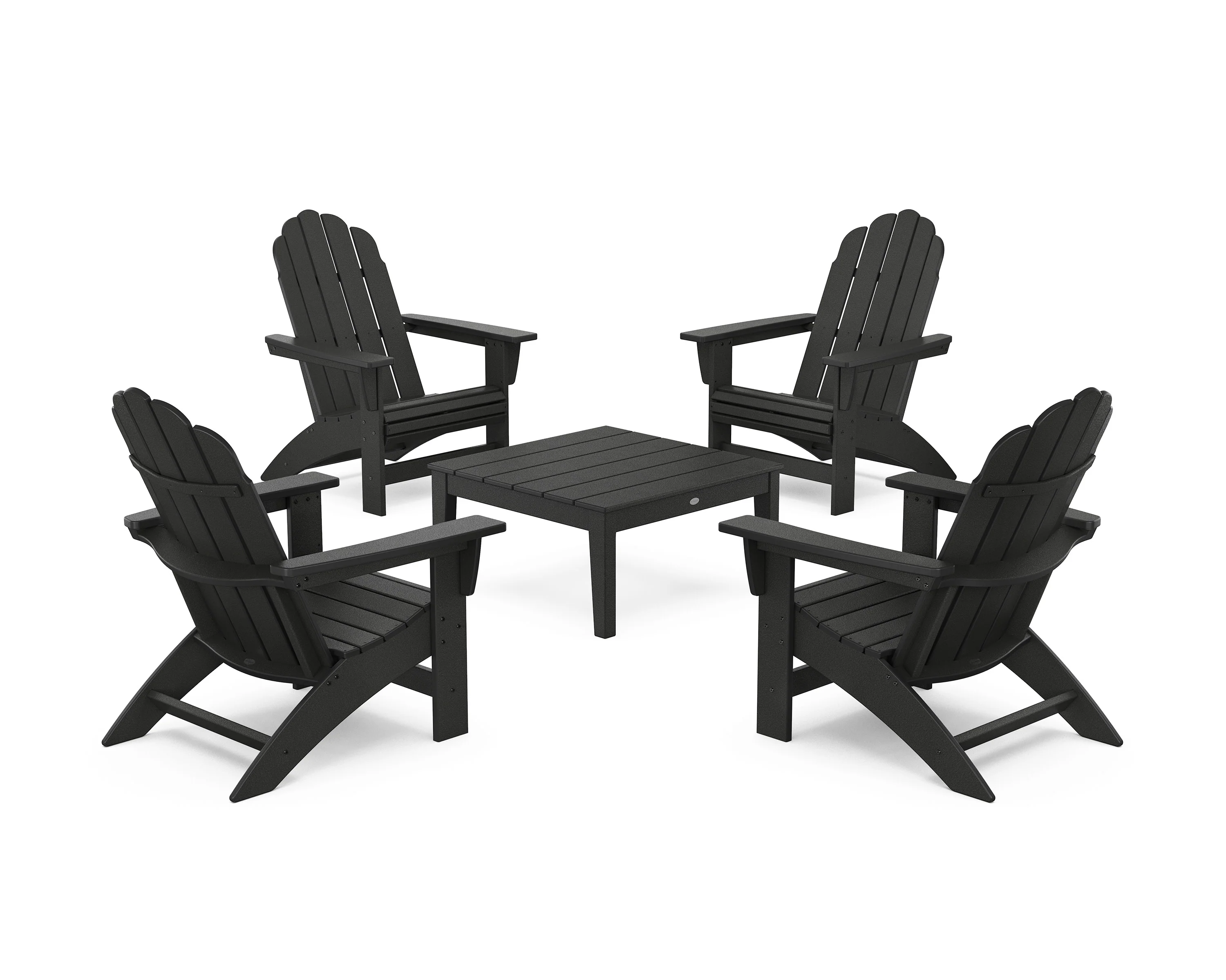 5-Piece Vineyard Grand Adirondack Chair Conversation Group - Image 11