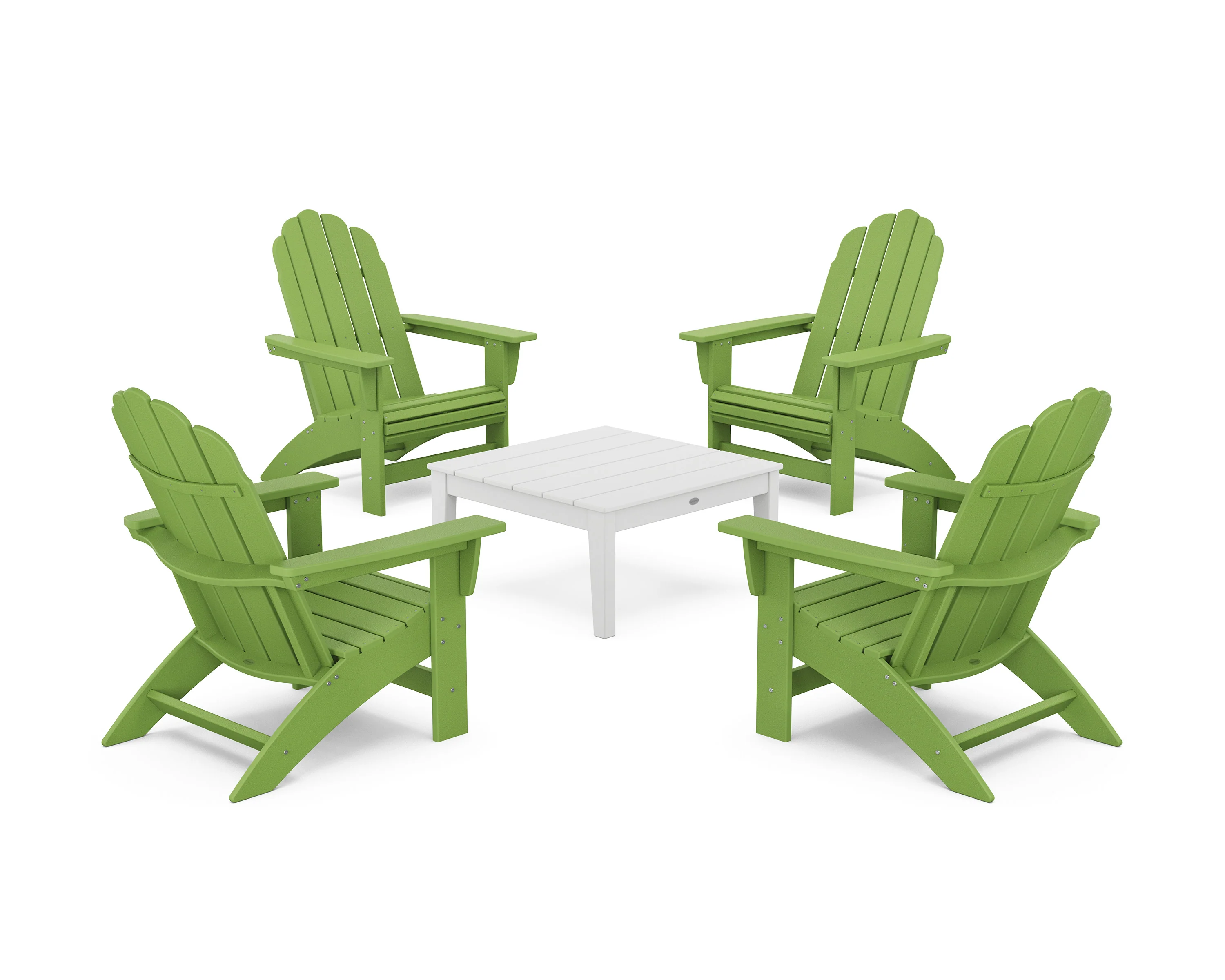 5-Piece Vineyard Grand Adirondack Chair Conversation Group - Image 13