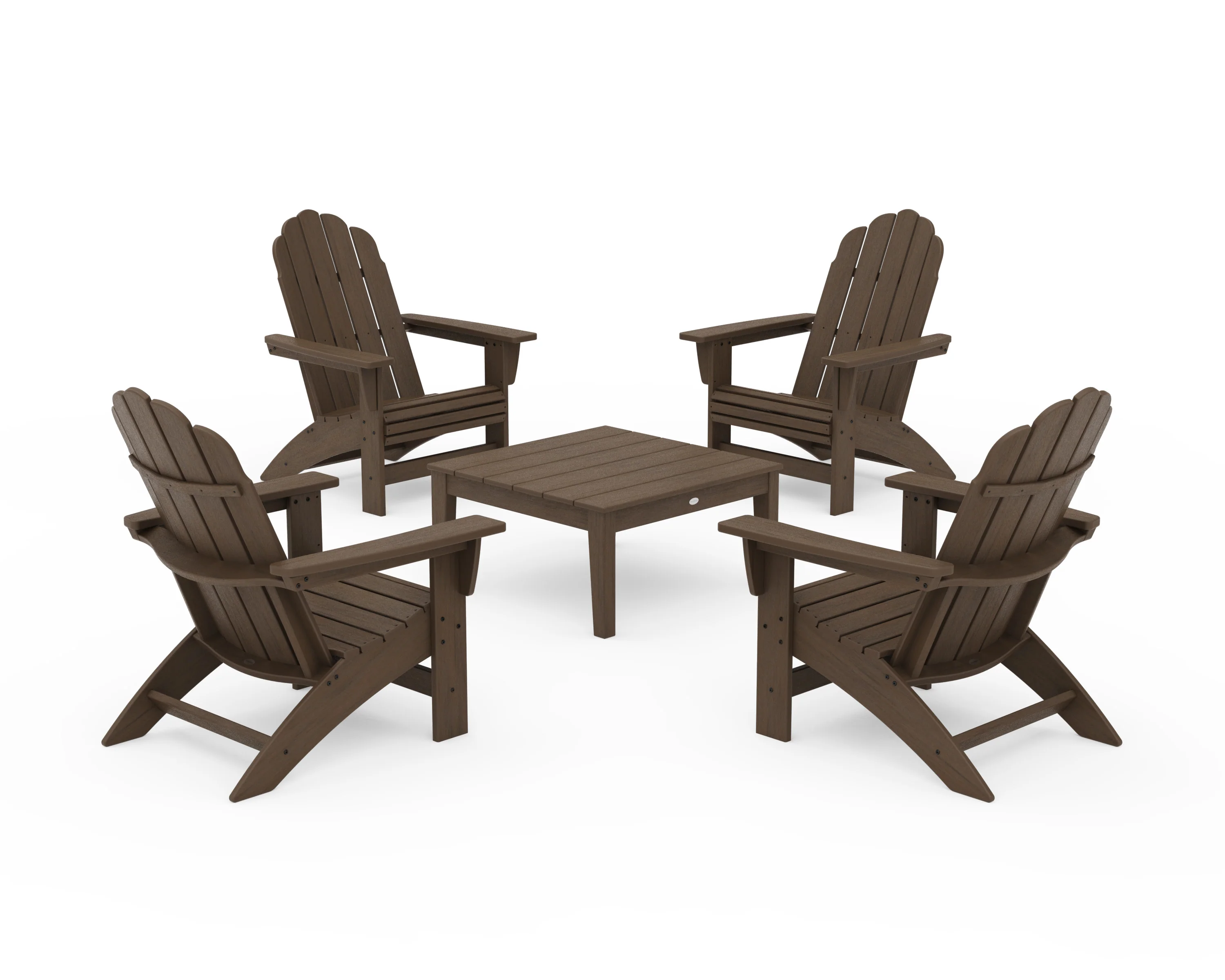 5-Piece Vineyard Grand Adirondack Chair Conversation Group - Image 19