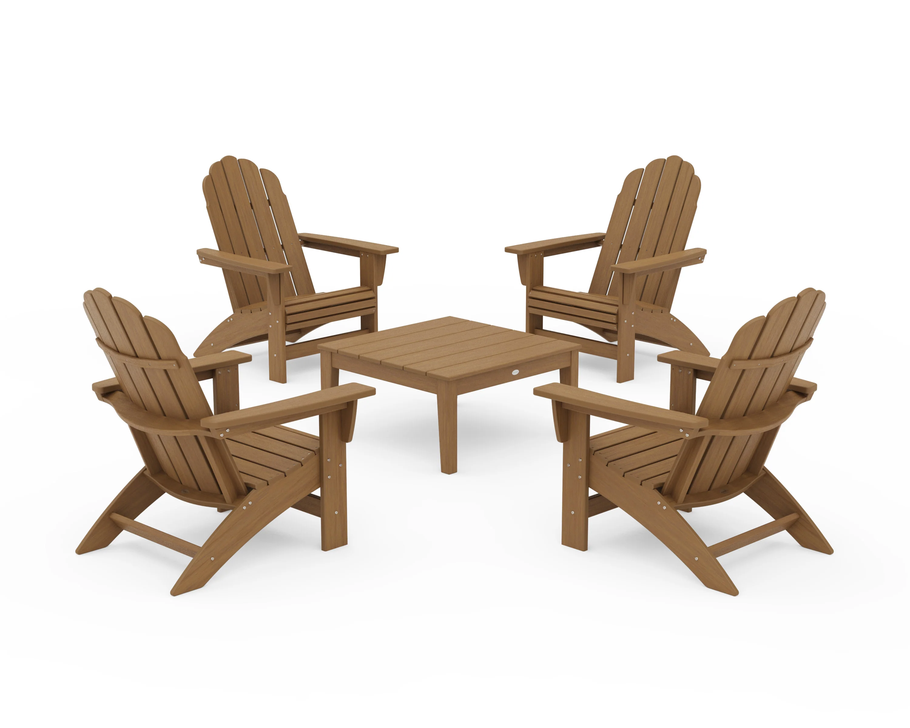 5-Piece Vineyard Grand Adirondack Chair Conversation Group - Image 20