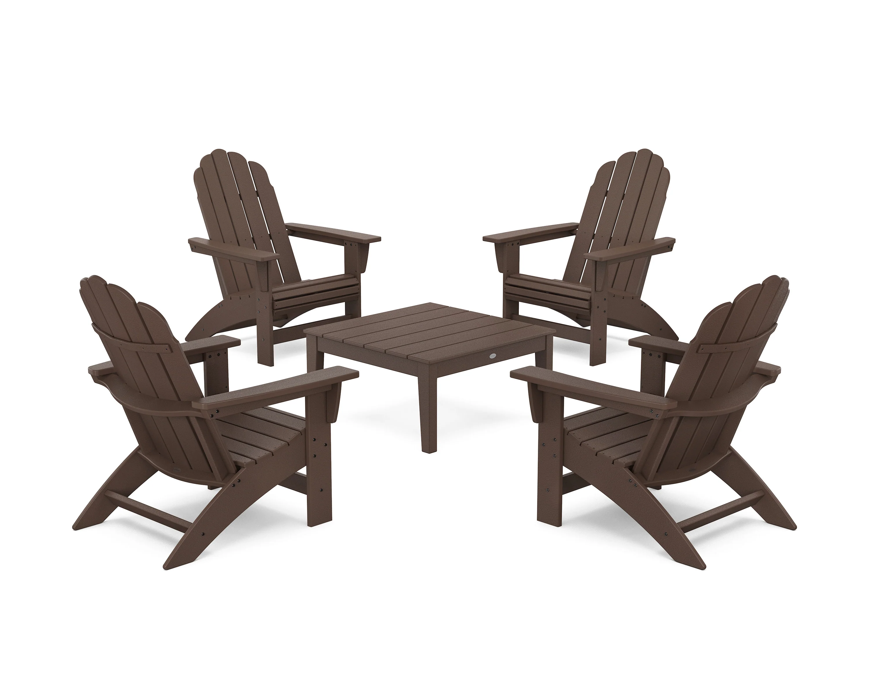 5-Piece Vineyard Grand Adirondack Chair Conversation Group - Image 6