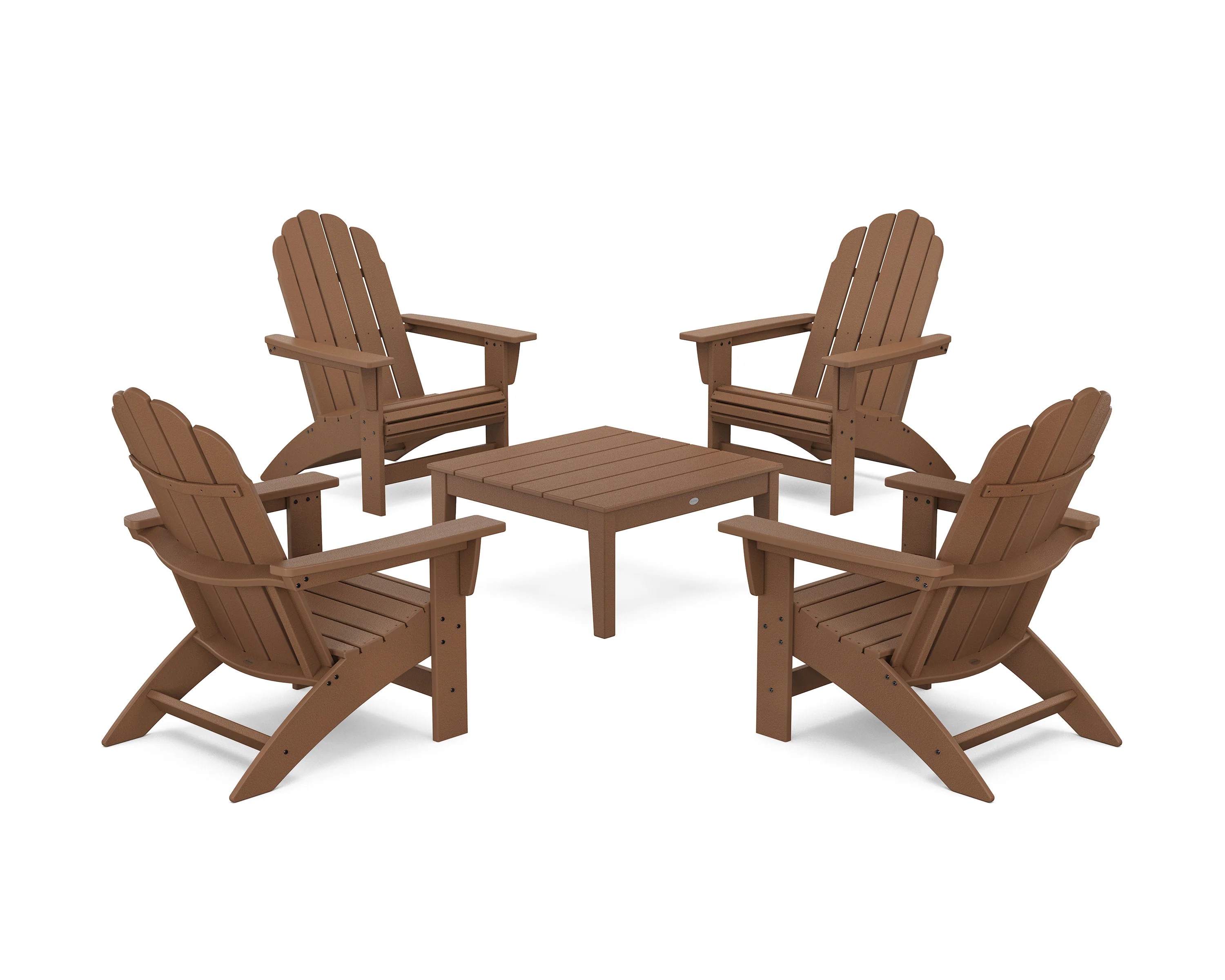5-Piece Vineyard Grand Adirondack Chair Conversation Group - Image 7