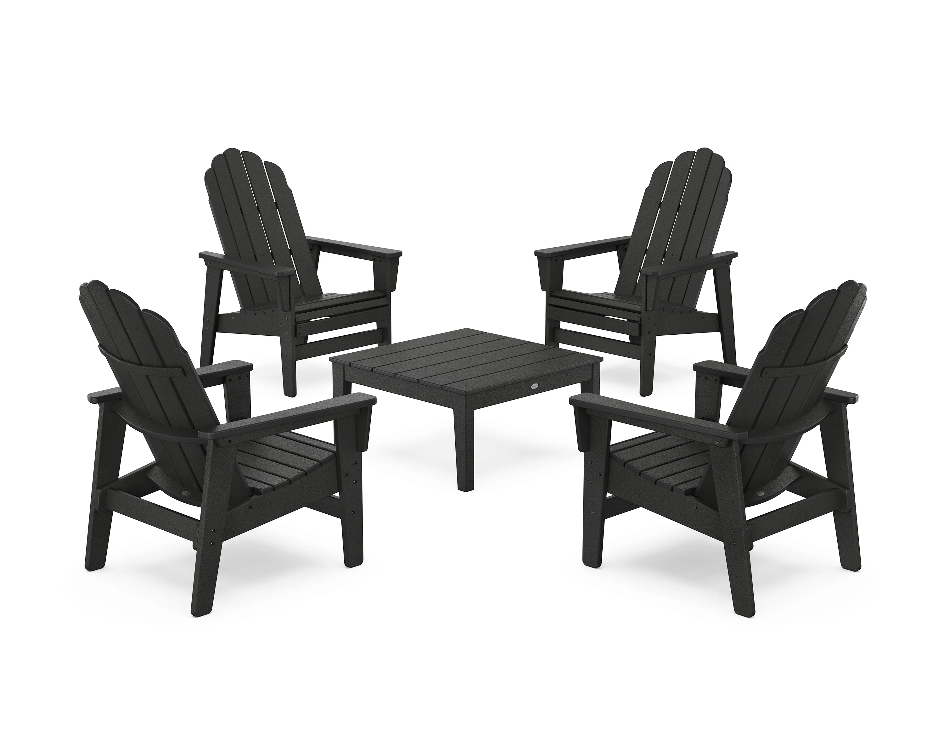 5-Piece Vineyard Grand Upright Adirondack Chair Conversation Group - Image 11