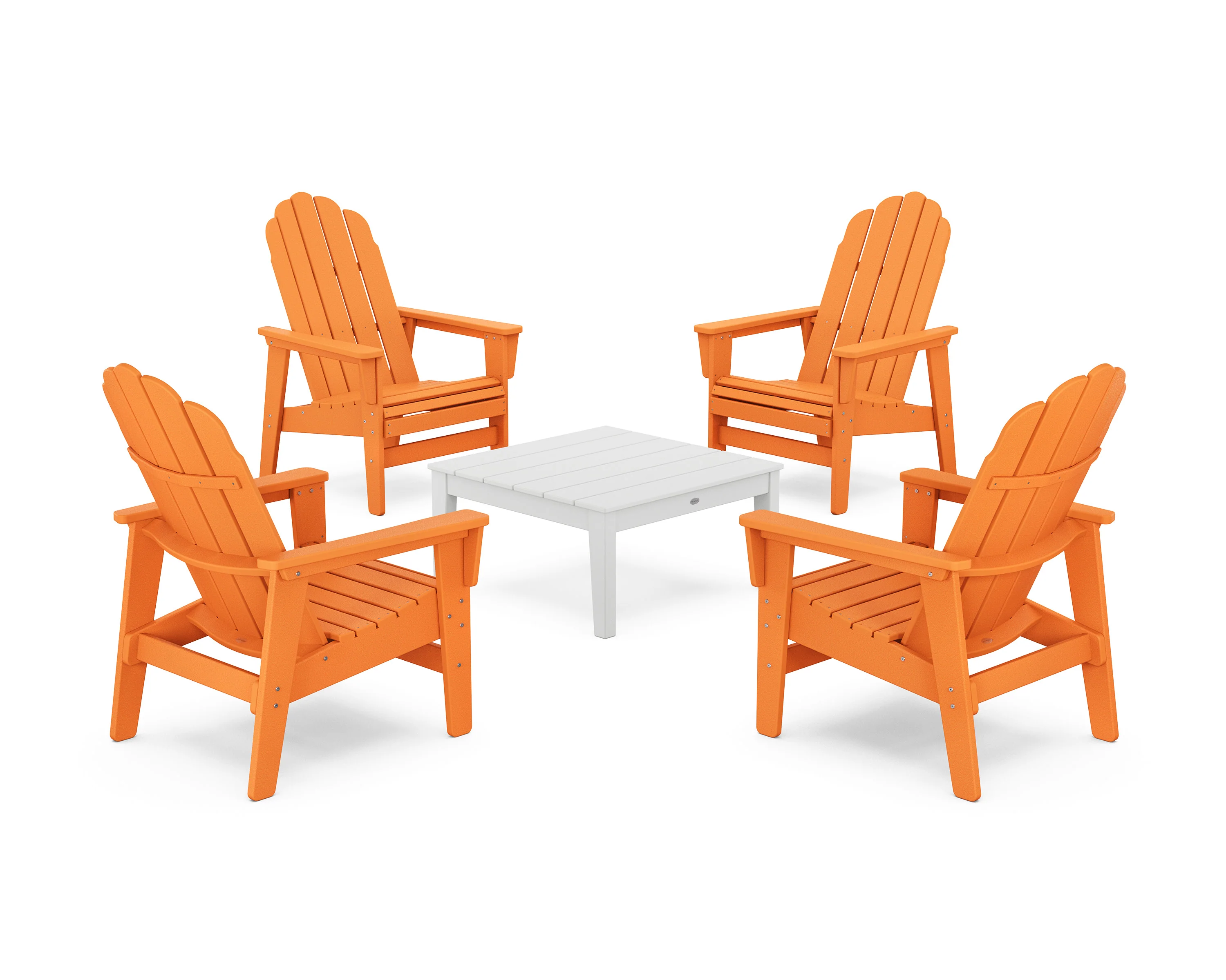 5-Piece Vineyard Grand Upright Adirondack Chair Conversation Group - Image 12