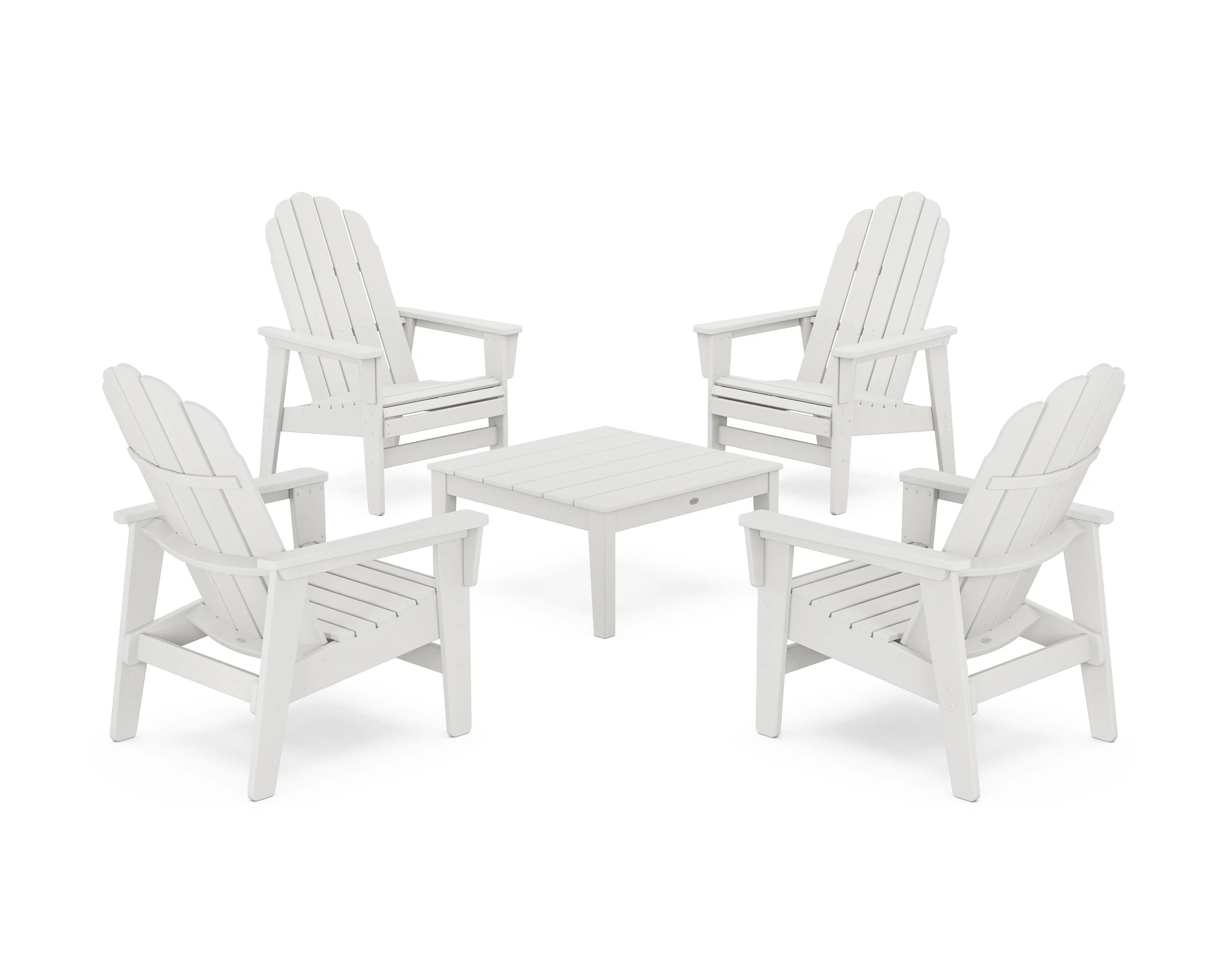 5-Piece Vineyard Grand Upright Adirondack Chair Conversation Group - Image 16
