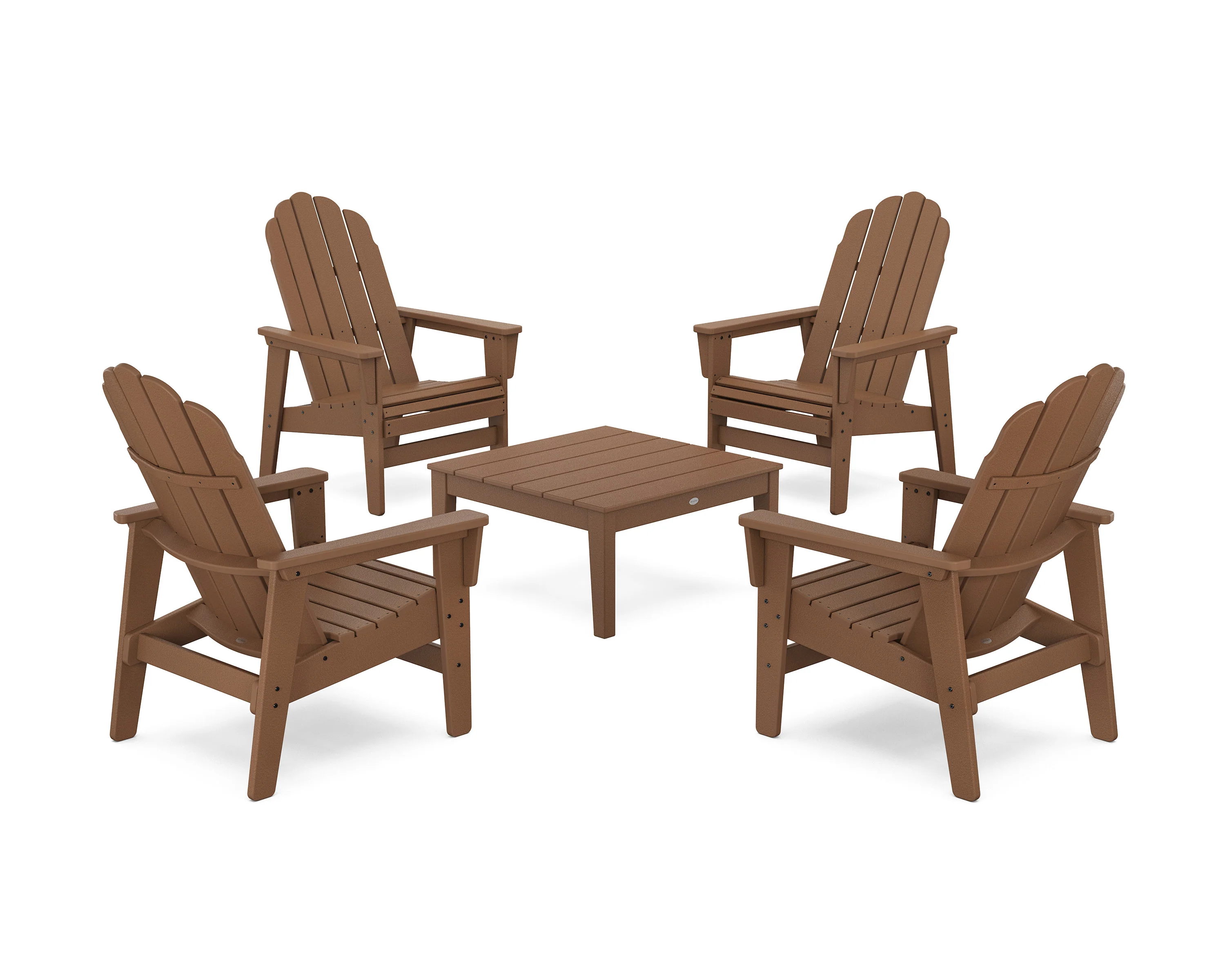 5-Piece Vineyard Grand Upright Adirondack Chair Conversation Group - Image 17