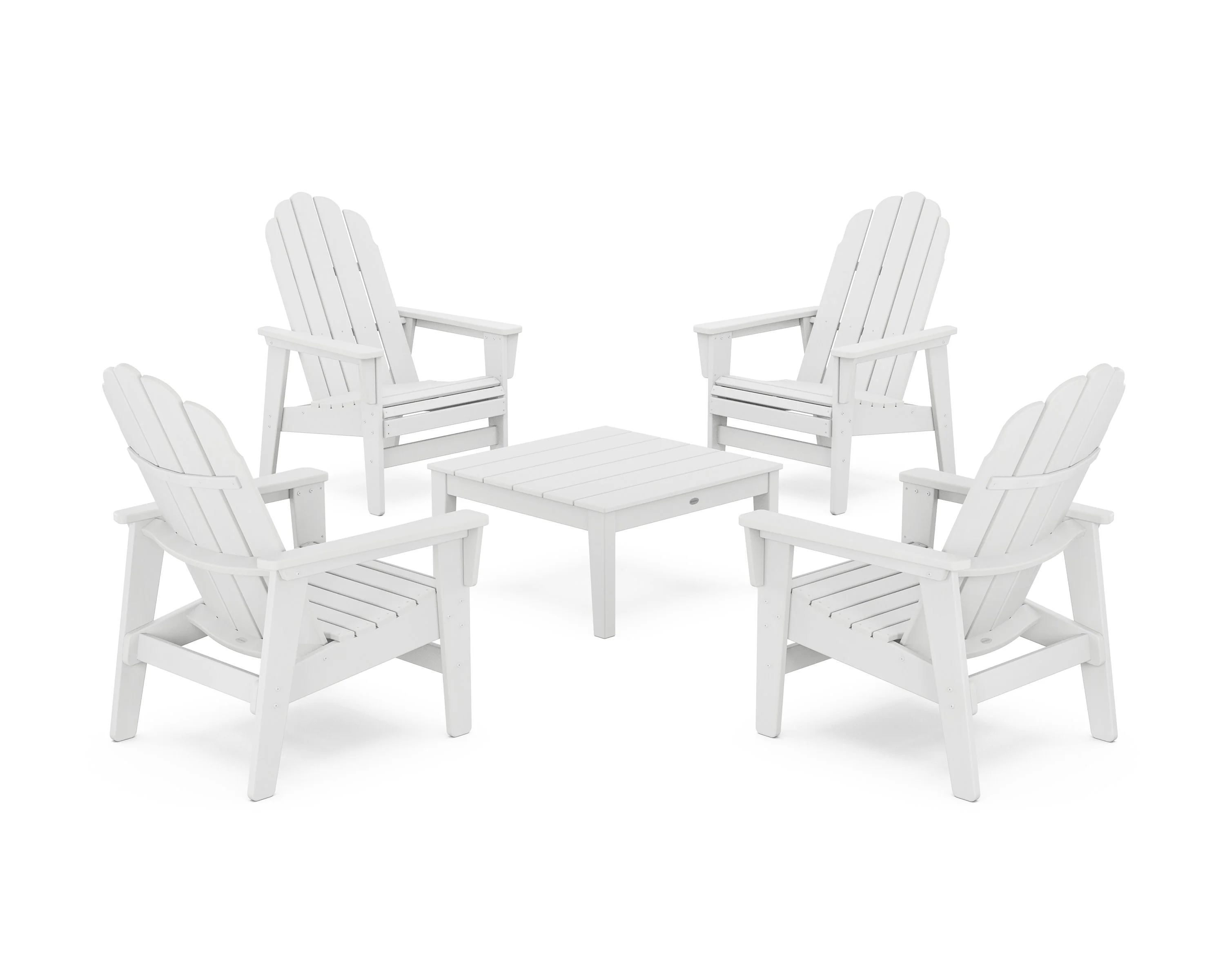 5-Piece Vineyard Grand Upright Adirondack Chair Conversation Group - Image 6