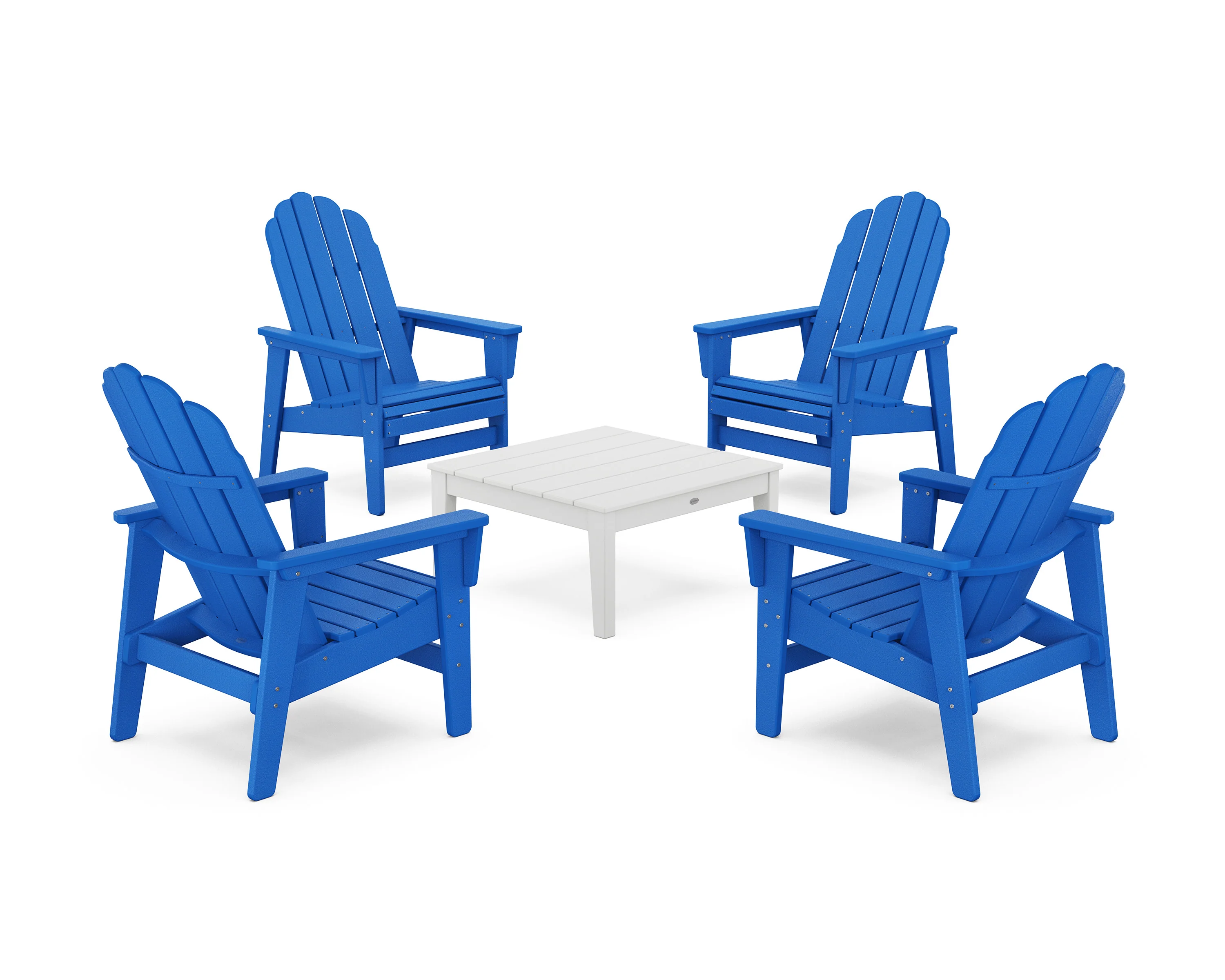 5-Piece Vineyard Grand Upright Adirondack Chair Conversation Group - Image 7