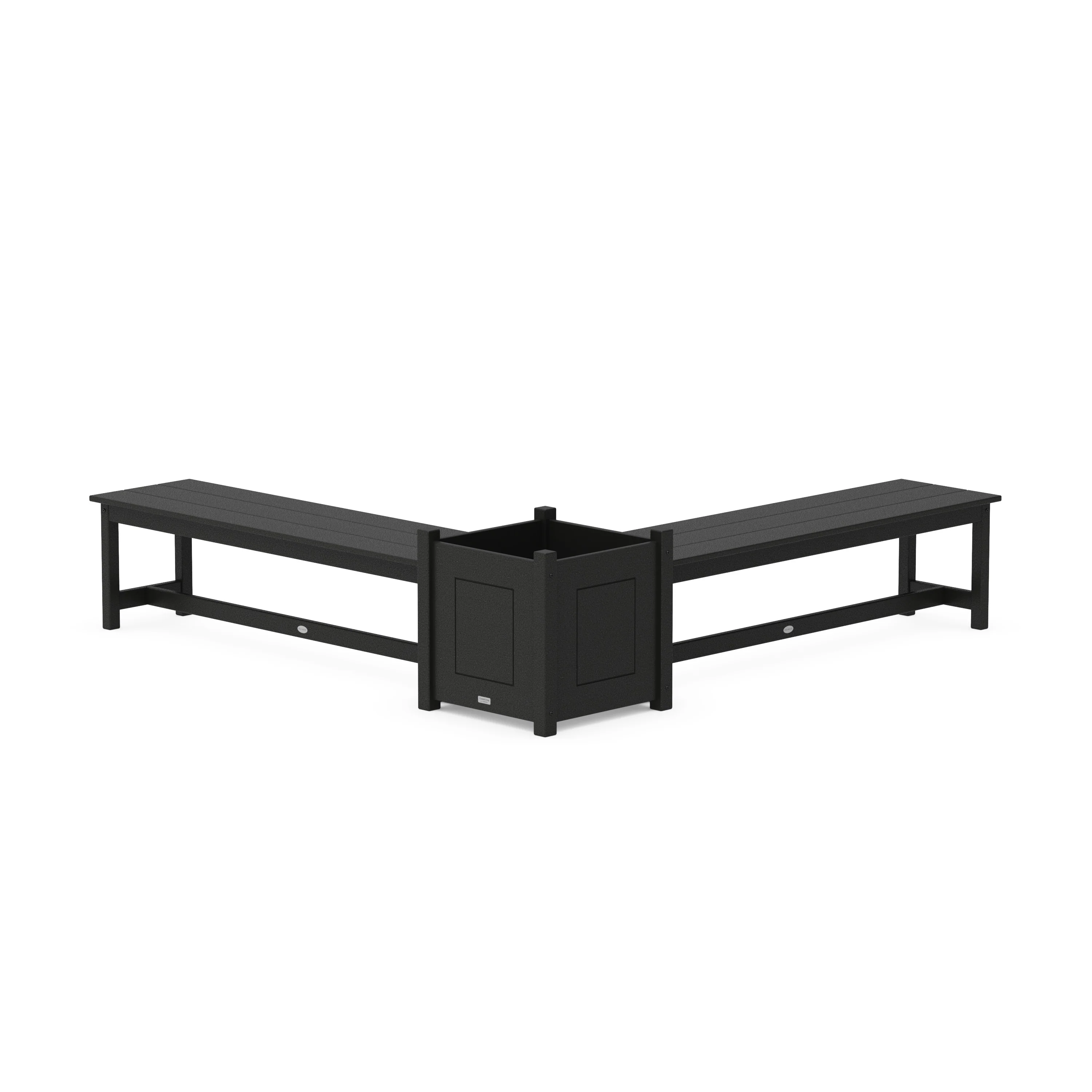 60" Country Living L- Shaped Planter Bench Set- Large - Image 5