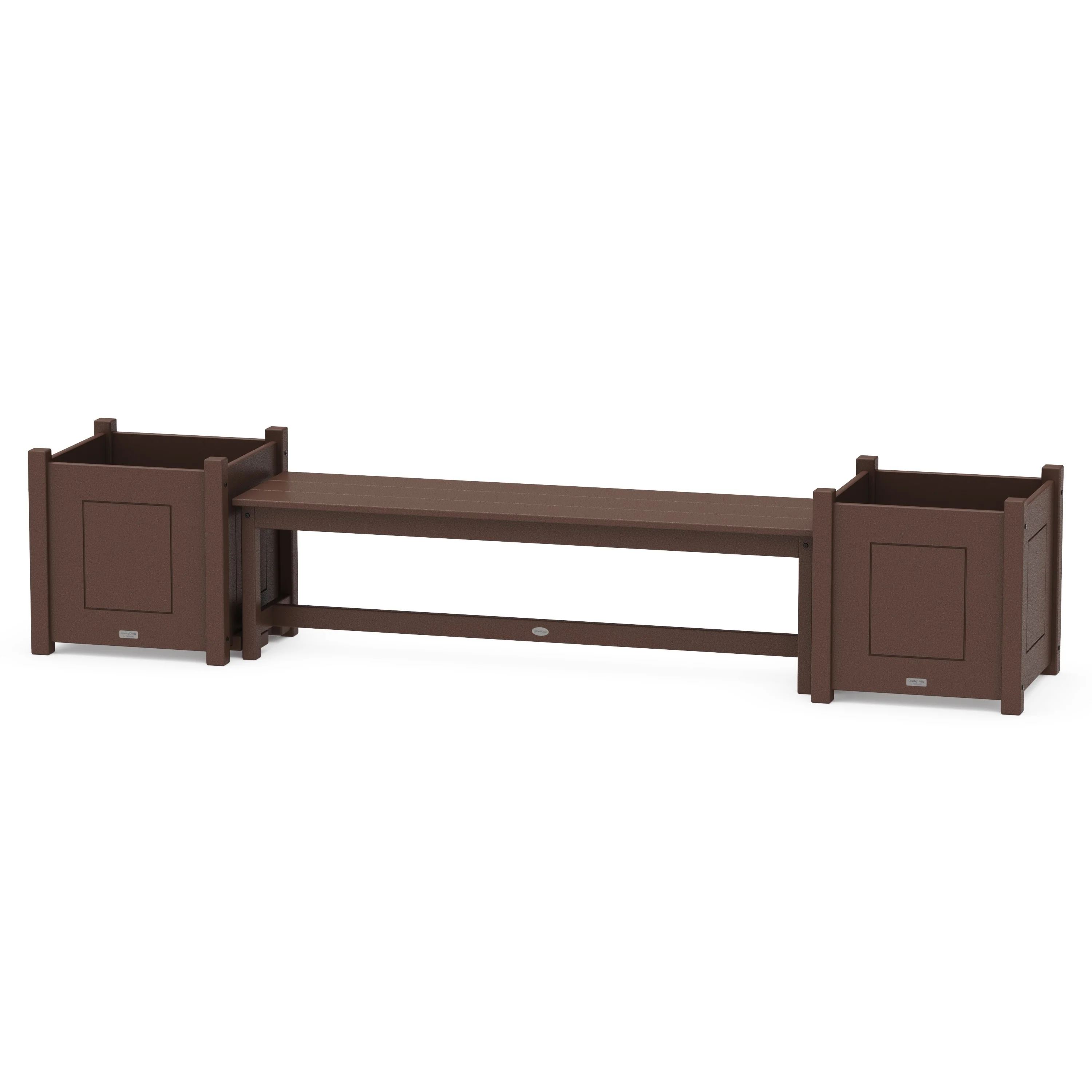 60" Country Living Straight Planter Bench Set - Large - Image 3