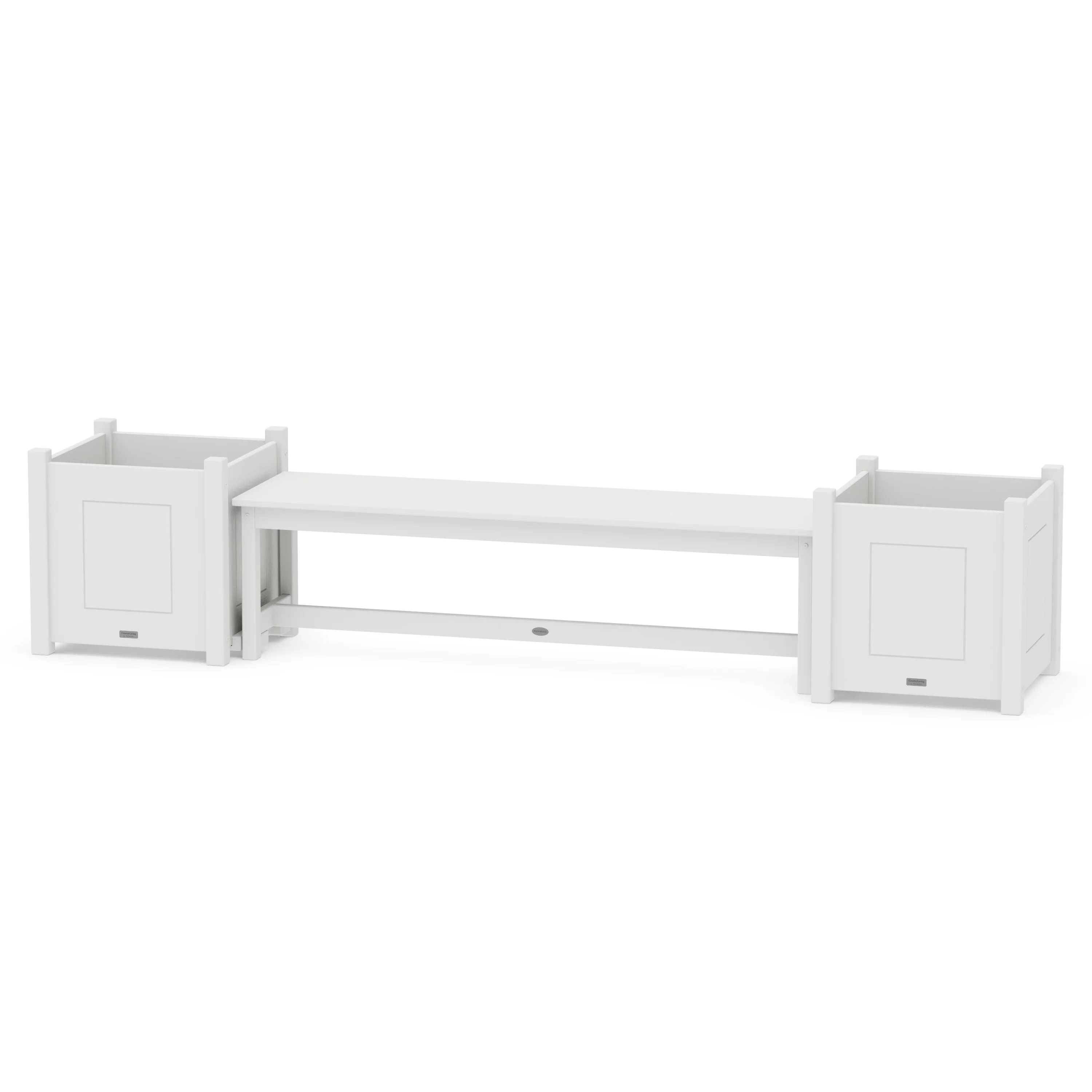 60" Country Living Straight Planter Bench Set - Large - Image 4