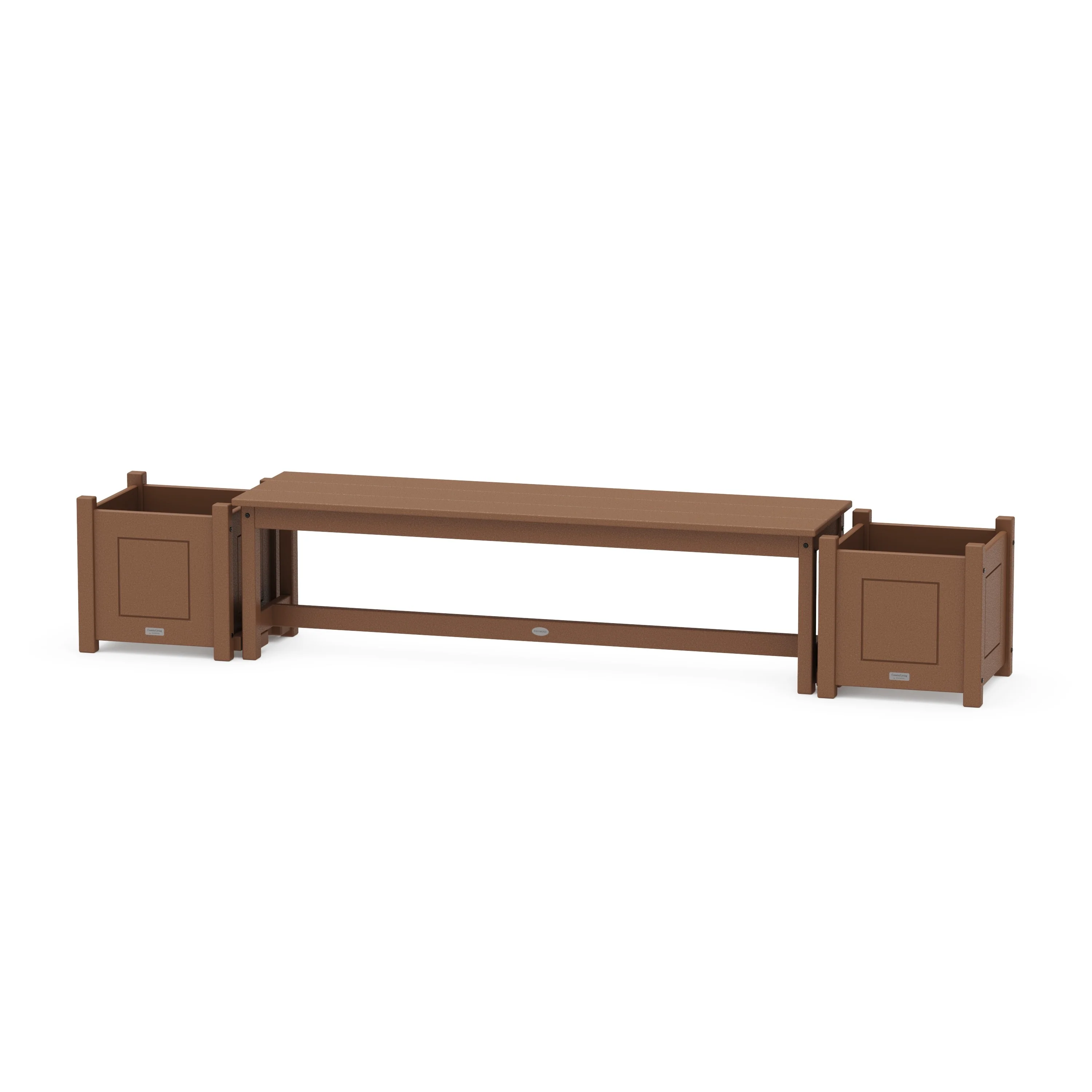 60" Country Living Straight Planter Bench Set - Image 4