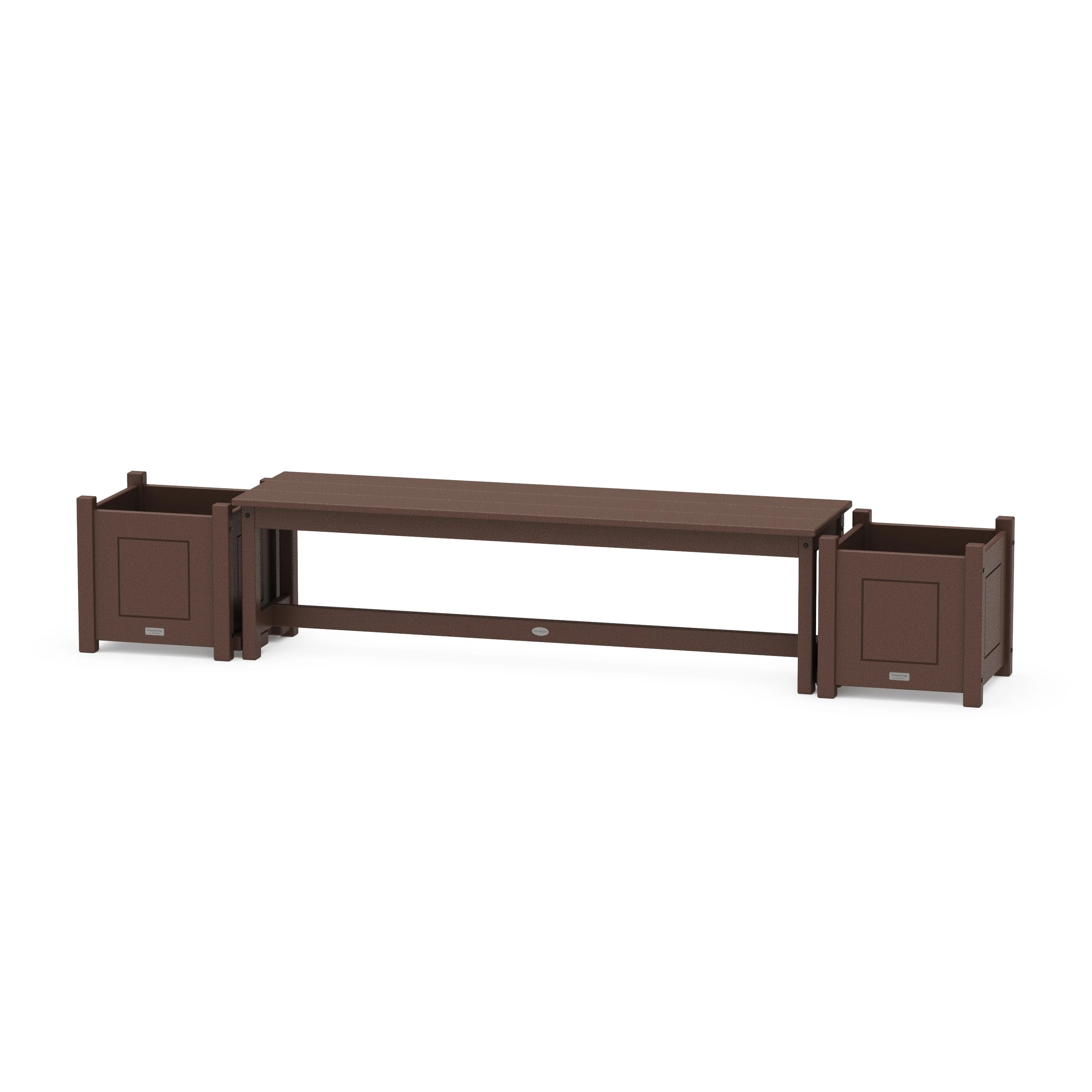 60" Country Living Straight Planter Bench Set - Image 5