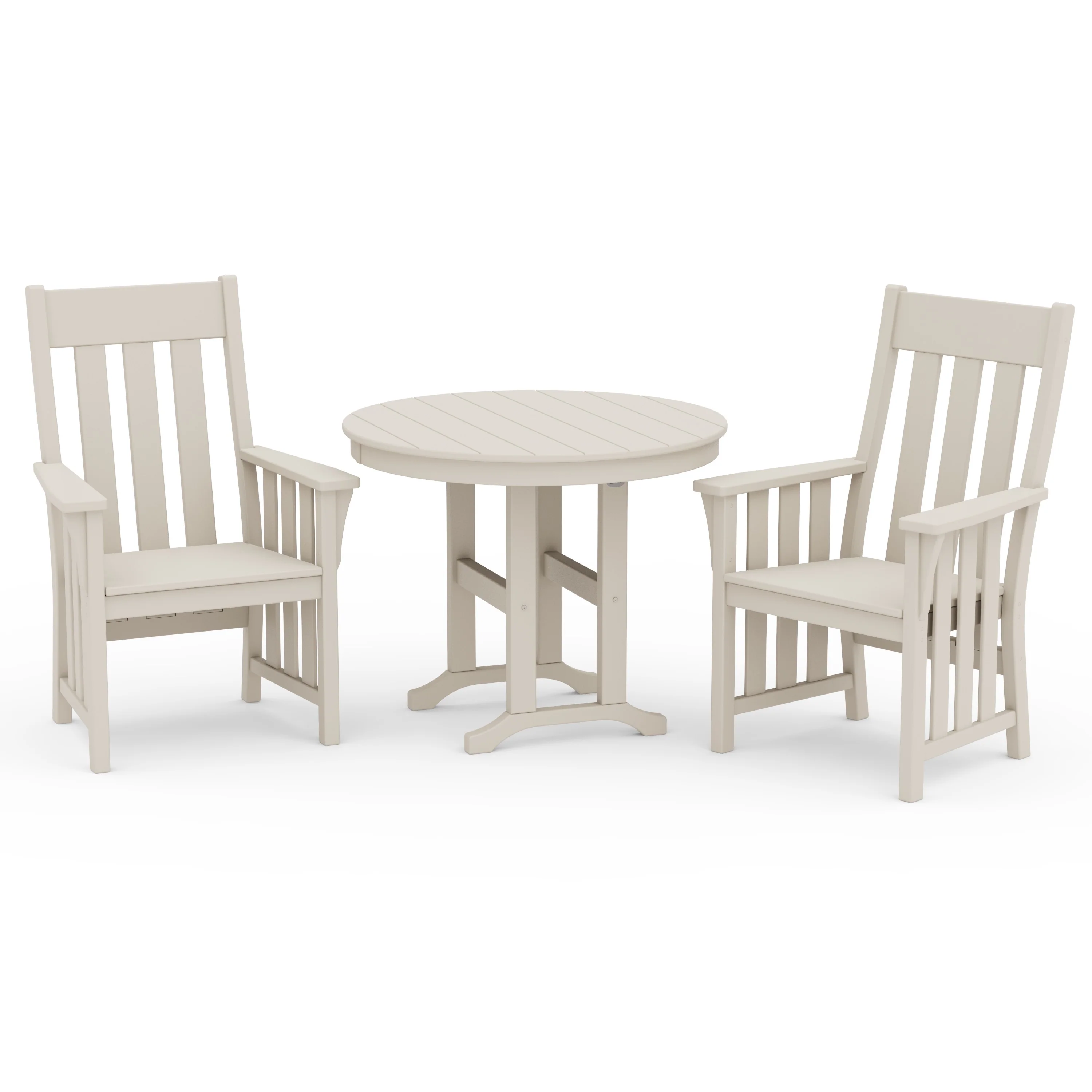Acadia 3-Piece Farmhouse Dining Set - Image 10