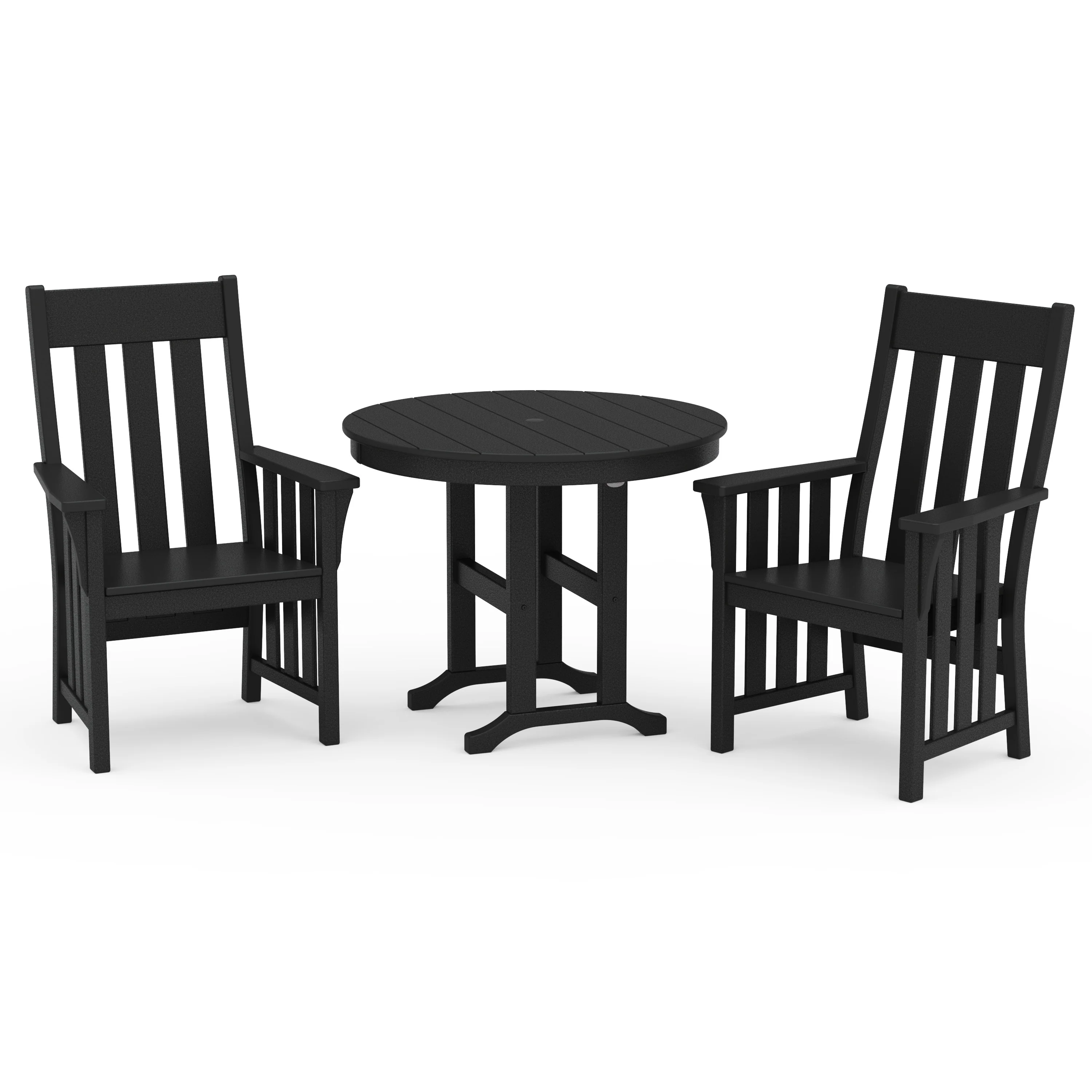 Acadia 3-Piece Farmhouse Dining Set - Image 11