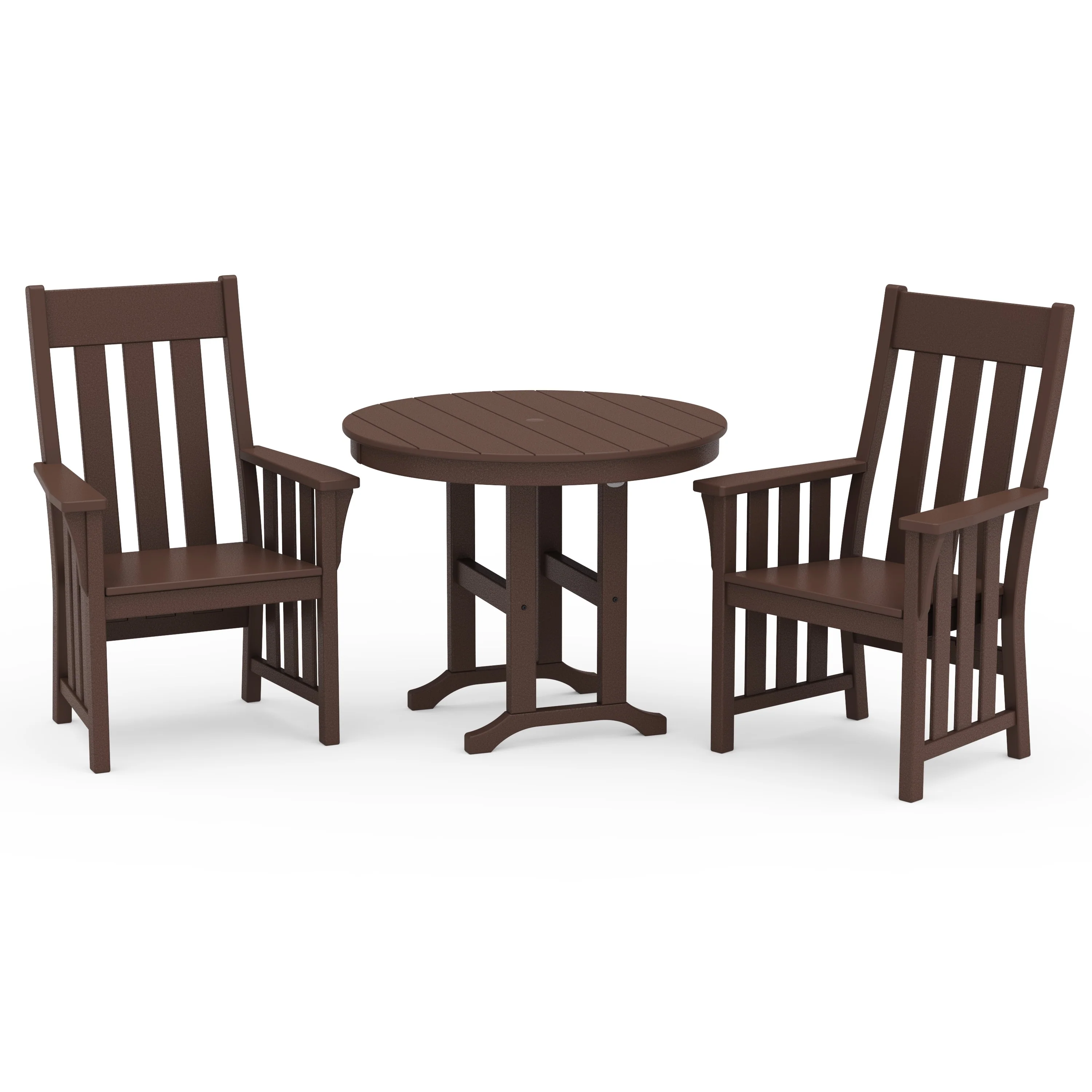 Acadia 3-Piece Farmhouse Dining Set - Image 12