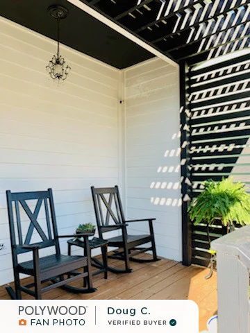 Braxton 3-Piece Porch Rocking Chair Set - Image 3