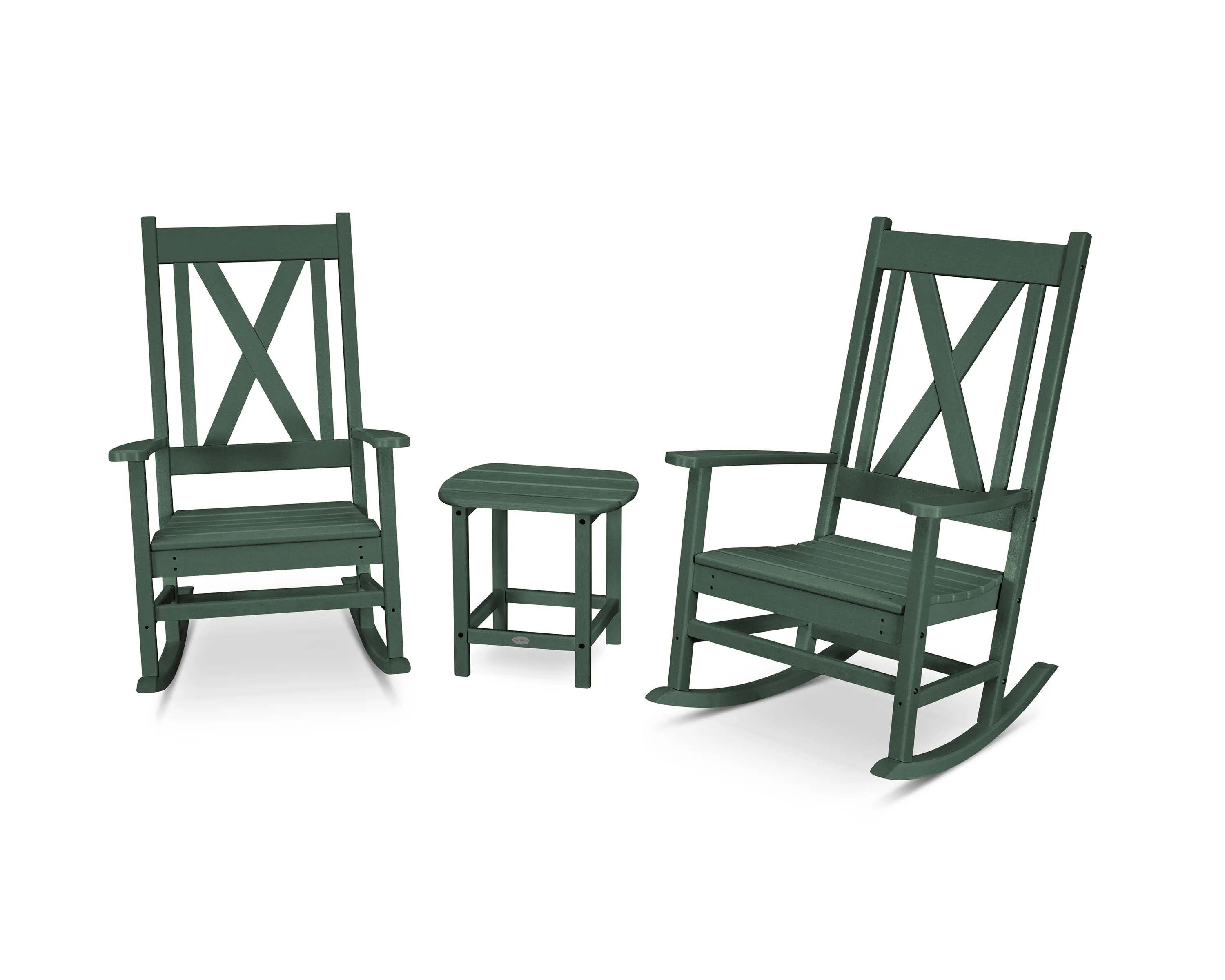 Braxton 3-Piece Porch Rocking Chair Set - Image 4