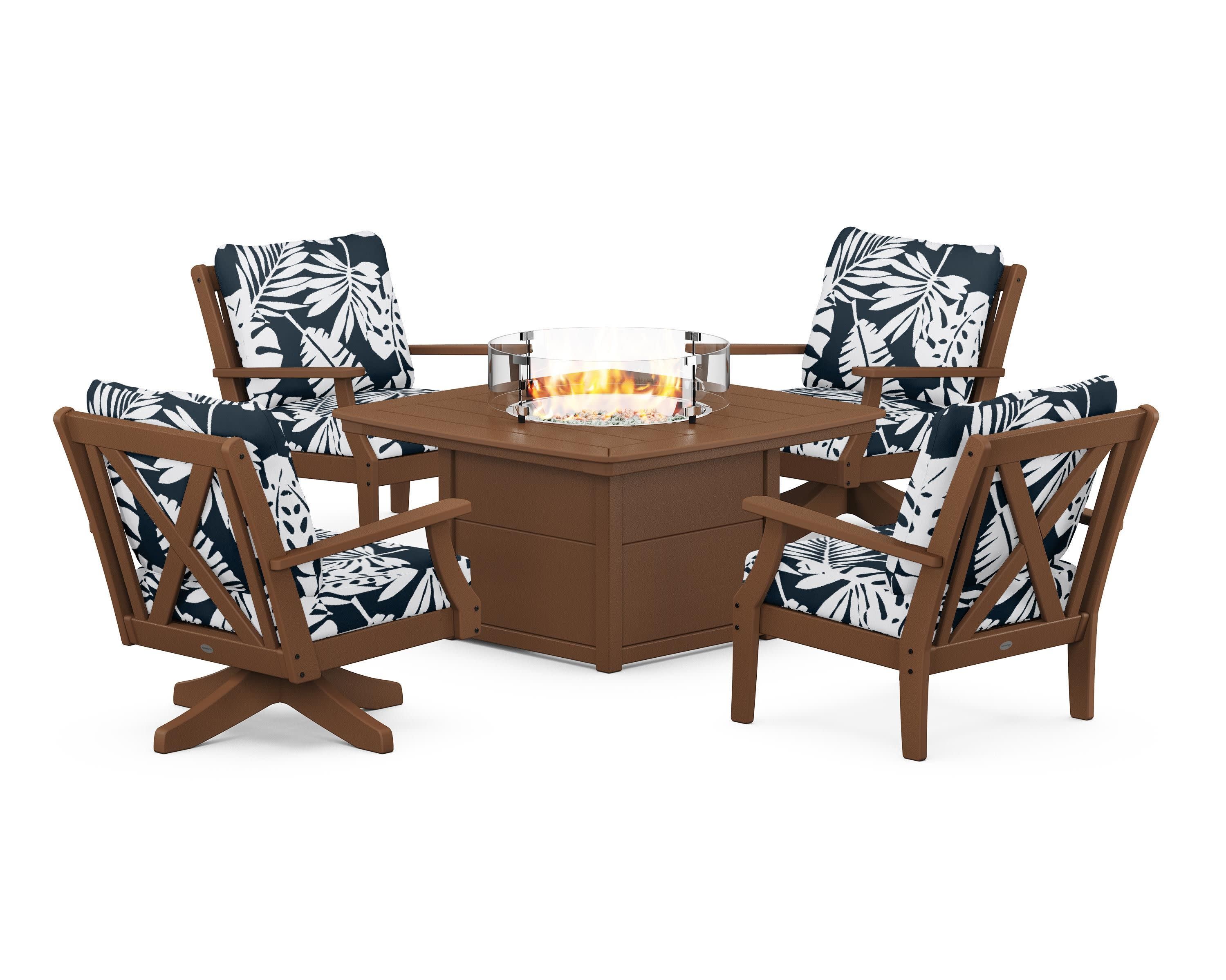 Braxton 5-Piece Deep Seating Set with Fire Table - Image 111