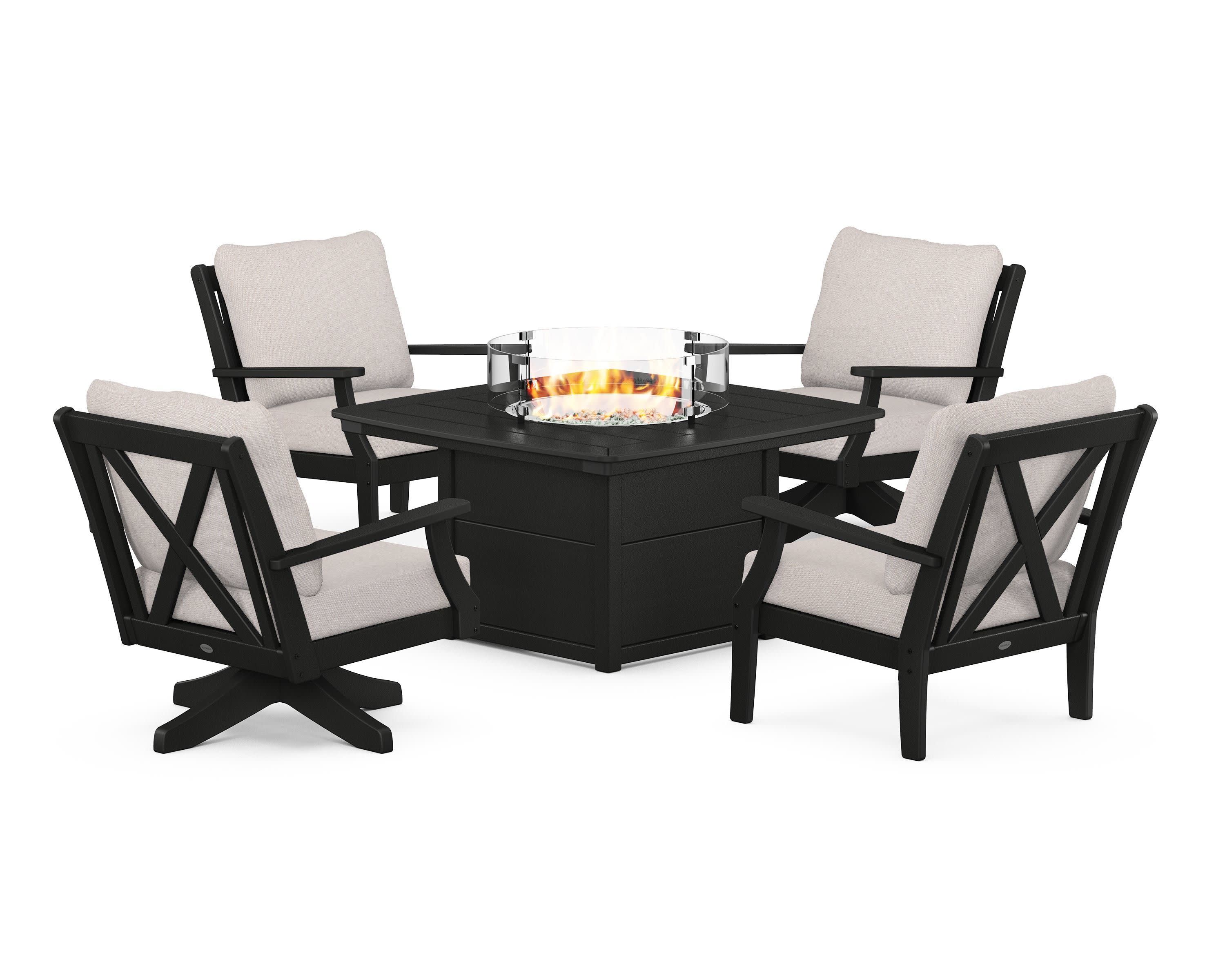 Braxton 5-Piece Deep Seating Set with Fire Table - Image 23