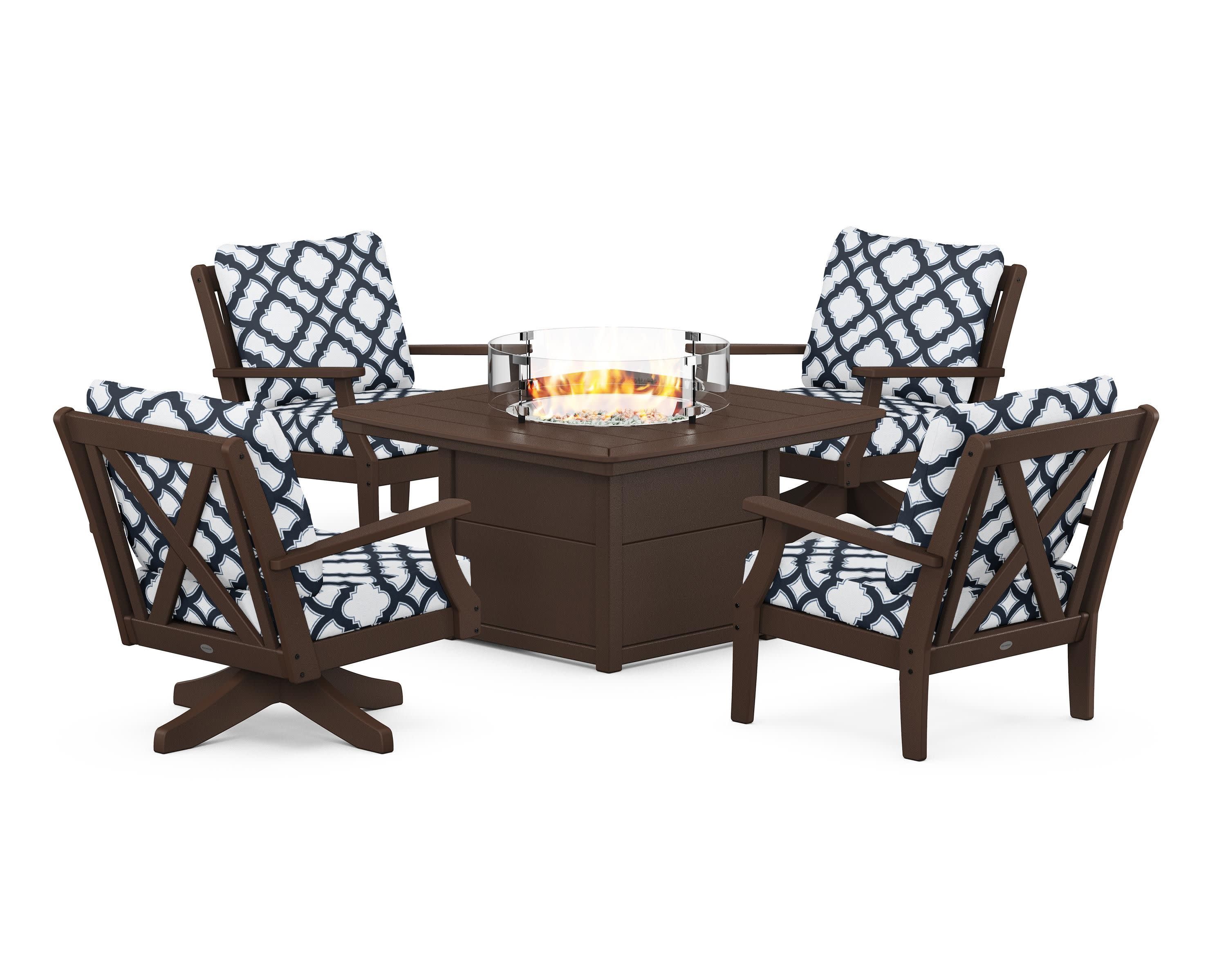 Braxton 5-Piece Deep Seating Set with Fire Table - Image 3