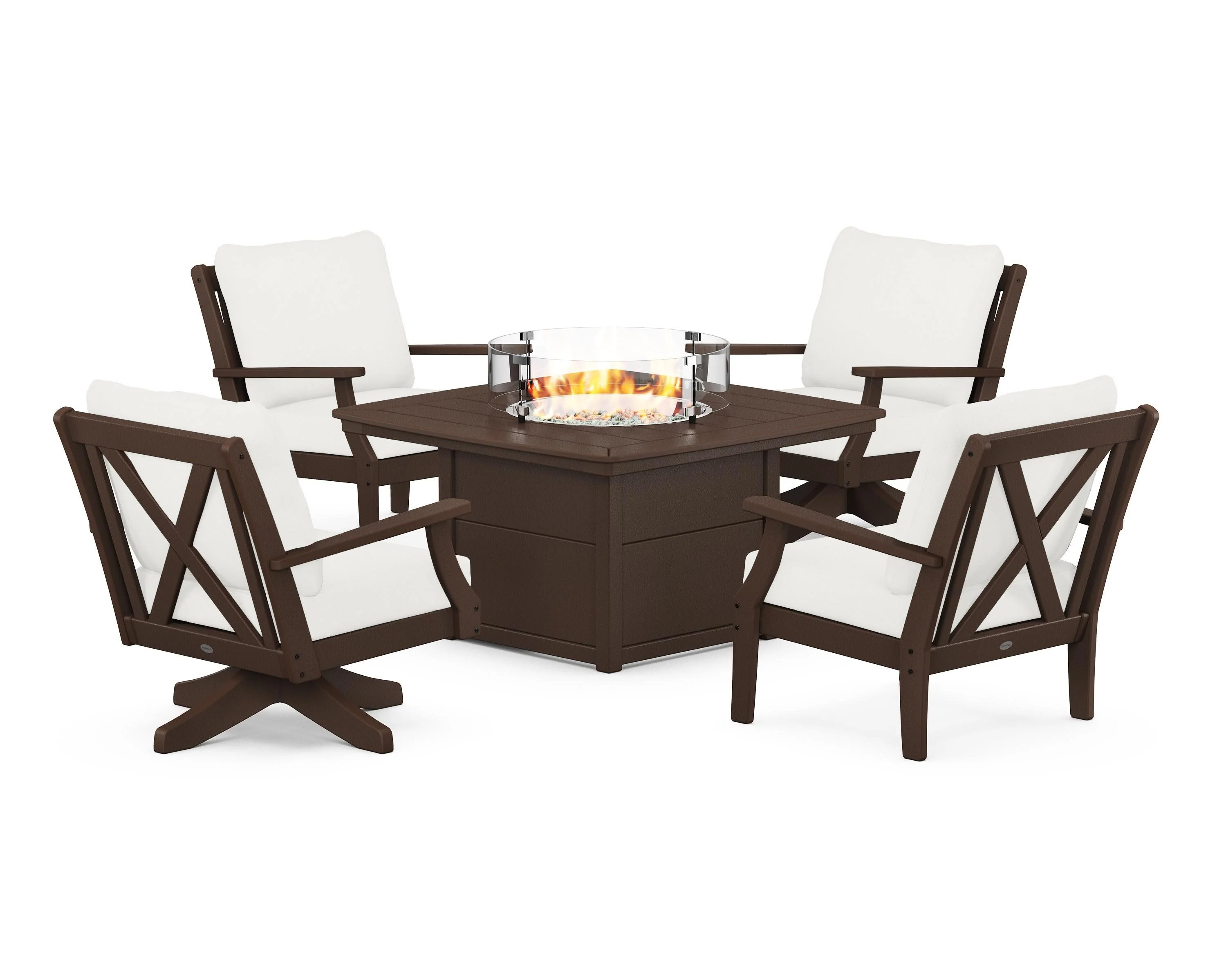 Braxton 5-Piece Deep Seating Set with Fire Table - Image 4