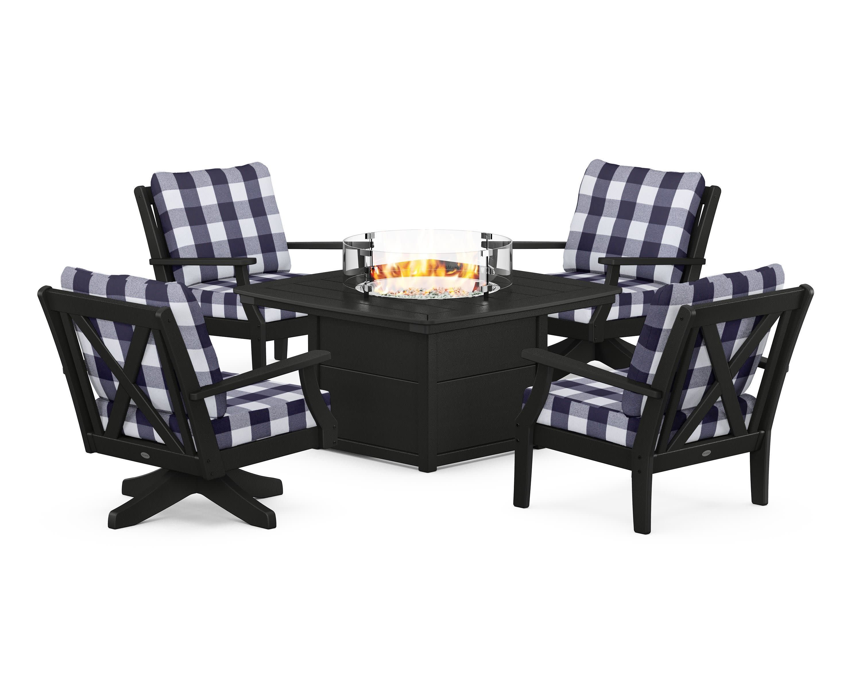 Braxton 5-Piece Deep Seating Set with Fire Table - Image 76