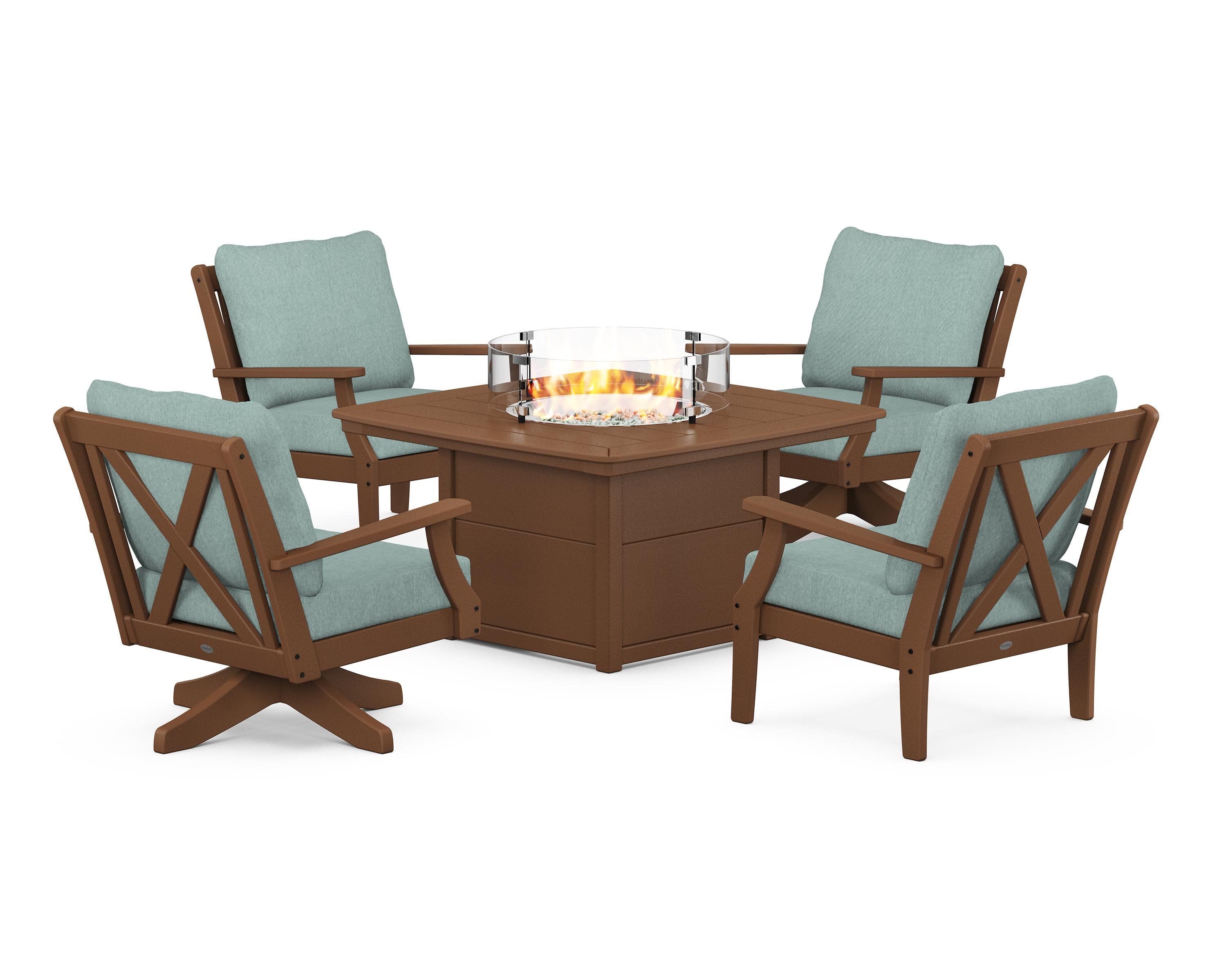 Braxton 5-Piece Deep Seating Set with Fire Table - Image 9