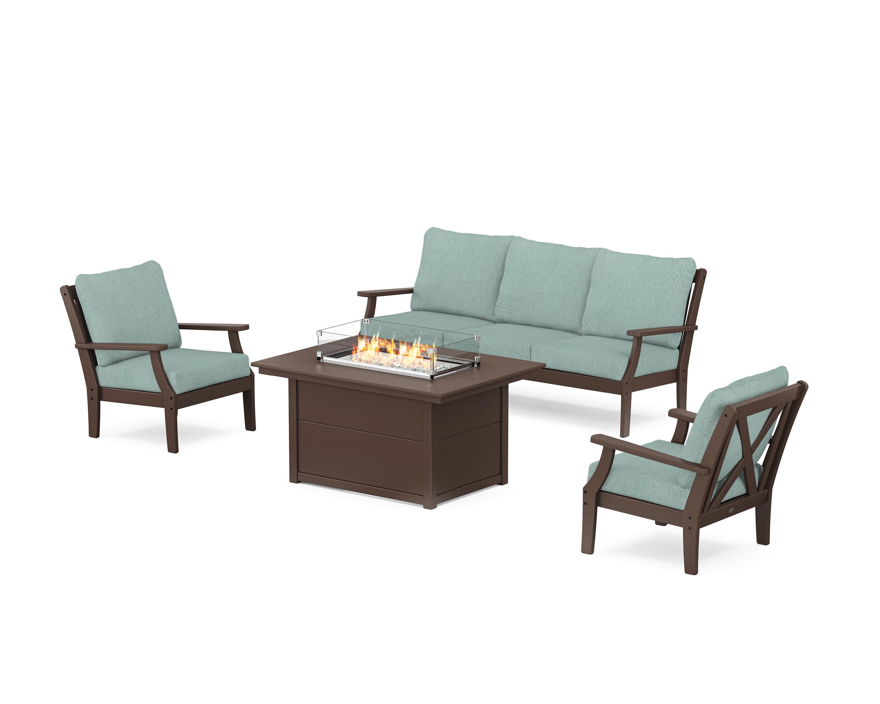 Braxton Deep Seating Fire Pit Table Set - Image 104