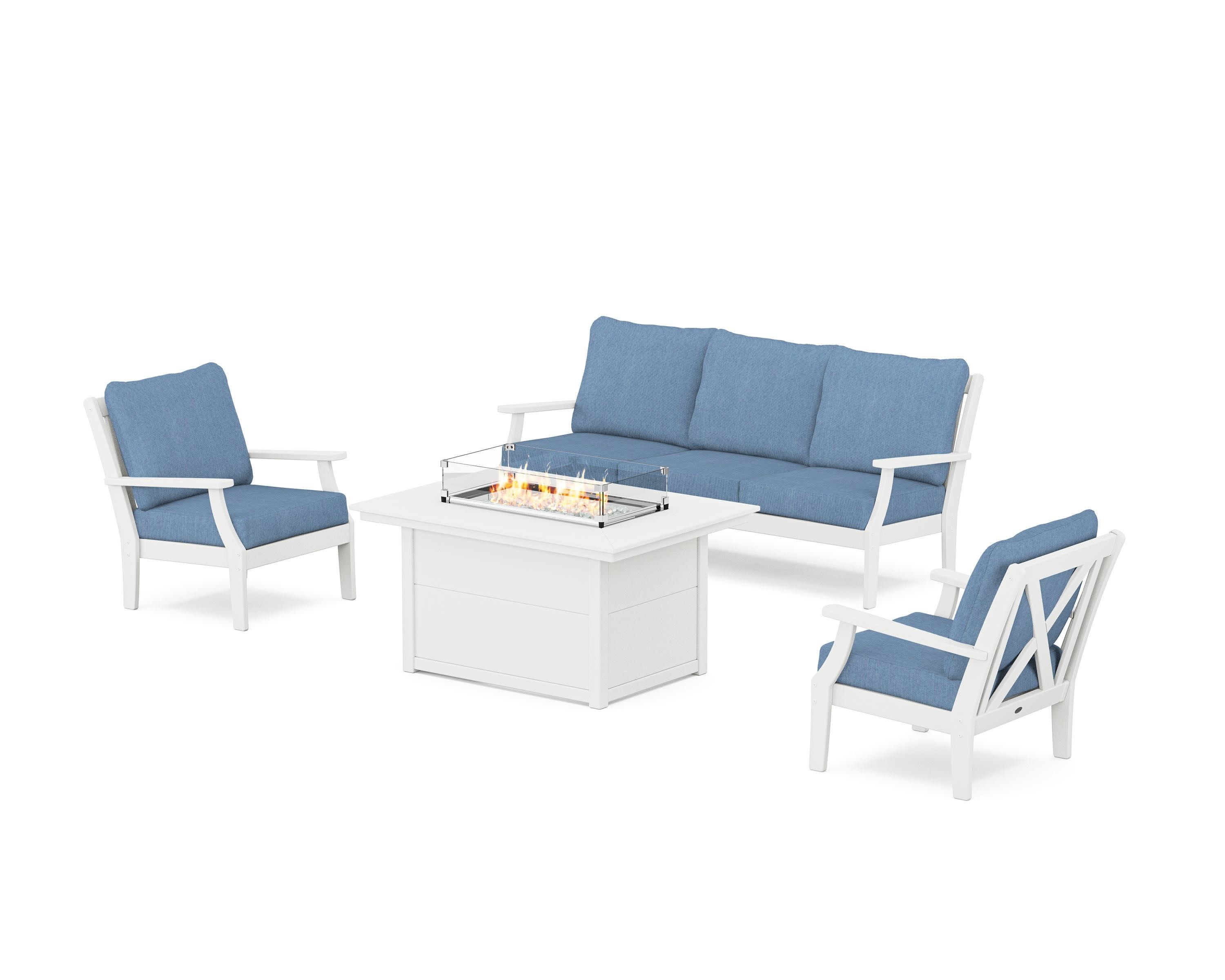 Braxton Deep Seating Fire Pit Table Set - Image 115