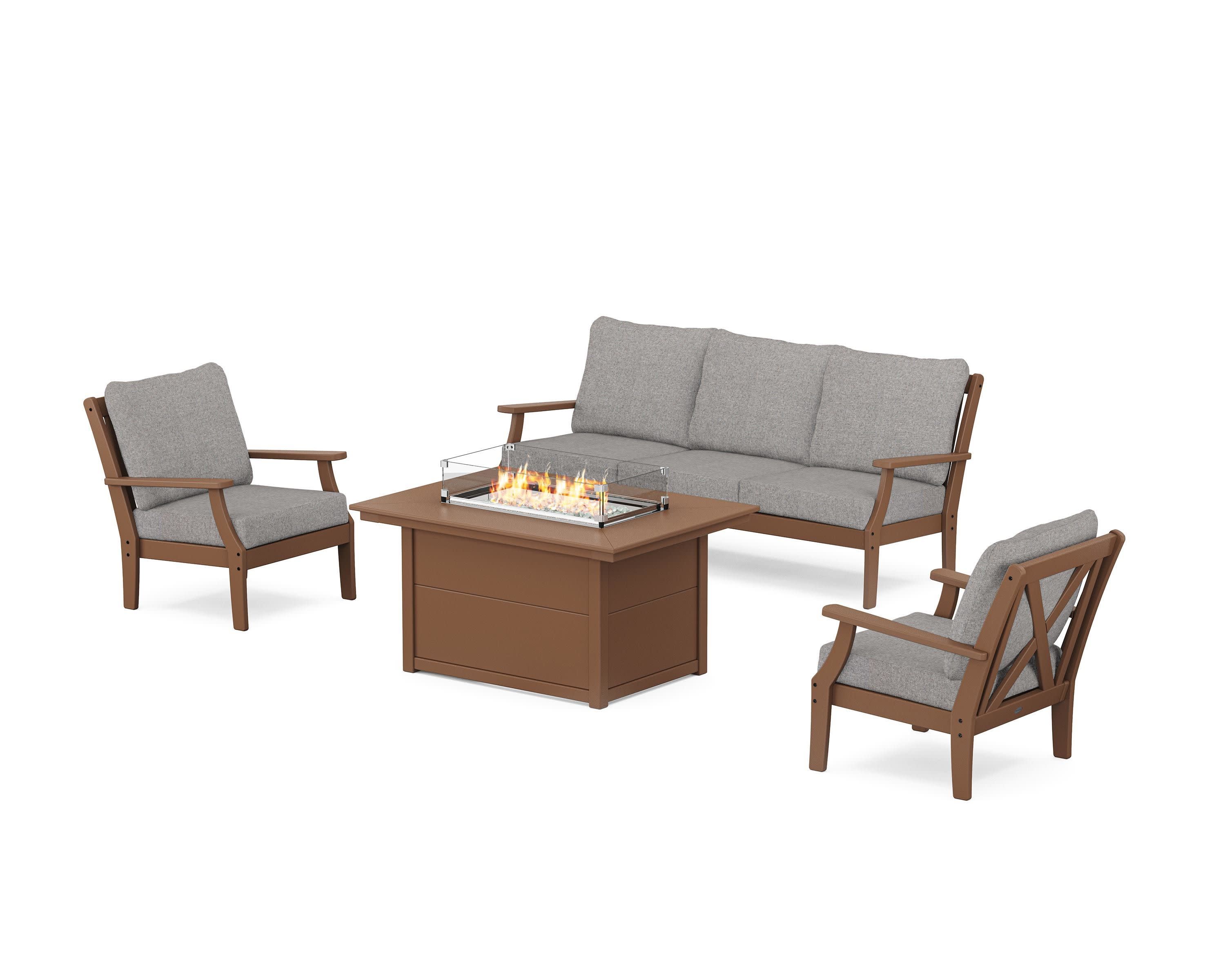 Braxton Deep Seating Fire Pit Table Set - Image 127