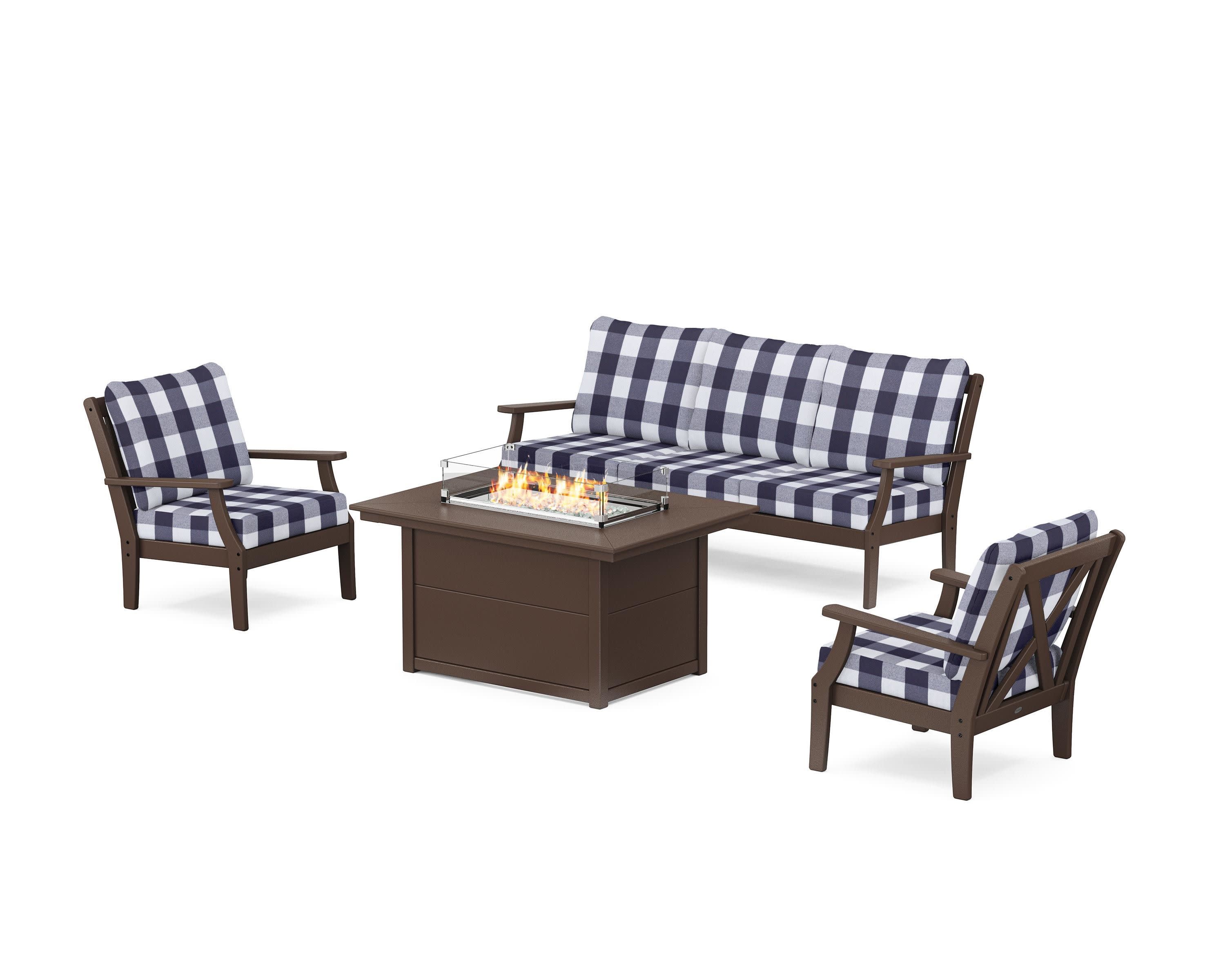 Braxton Deep Seating Fire Pit Table Set - Image 128