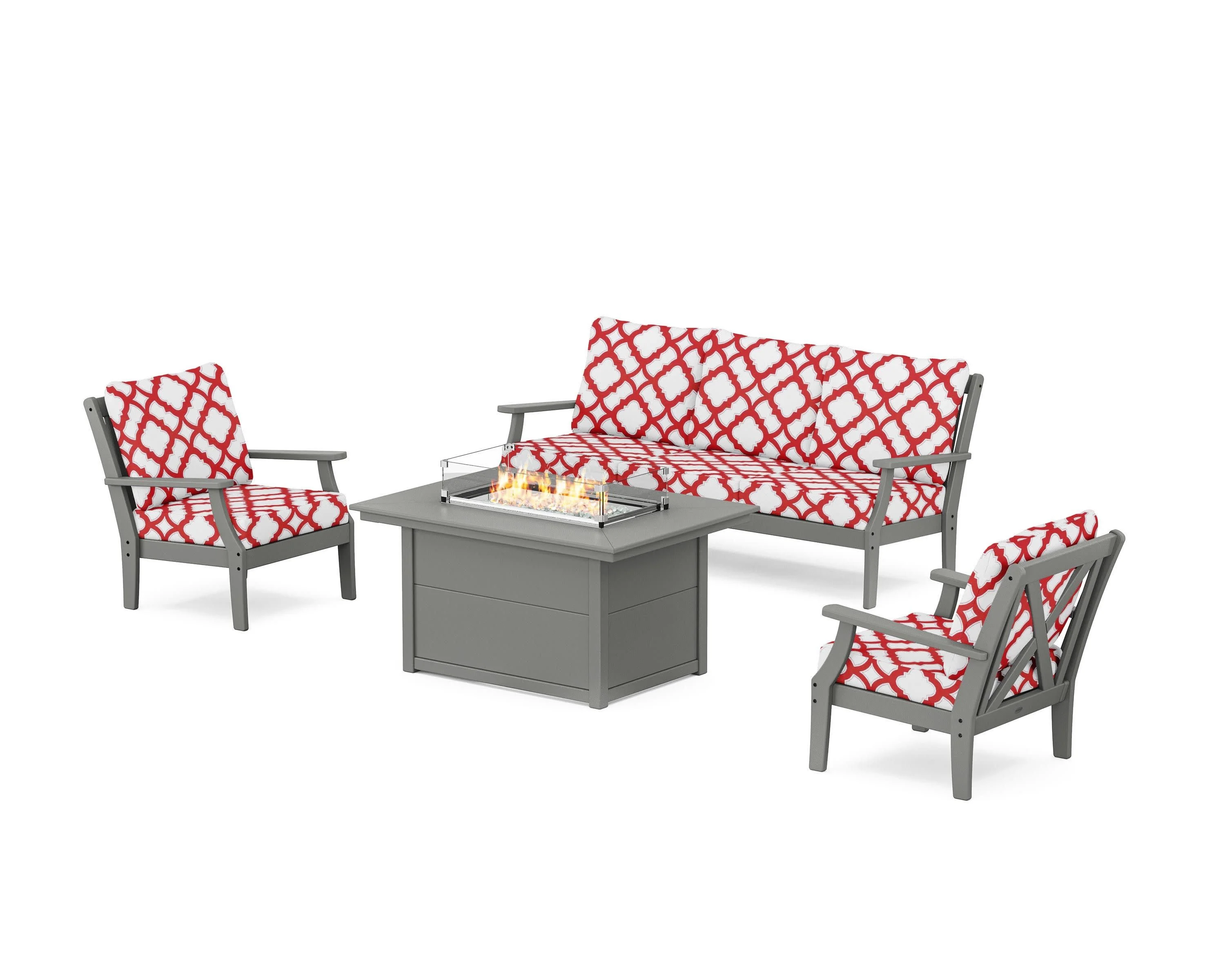 Braxton Deep Seating Fire Pit Table Set - Image 156