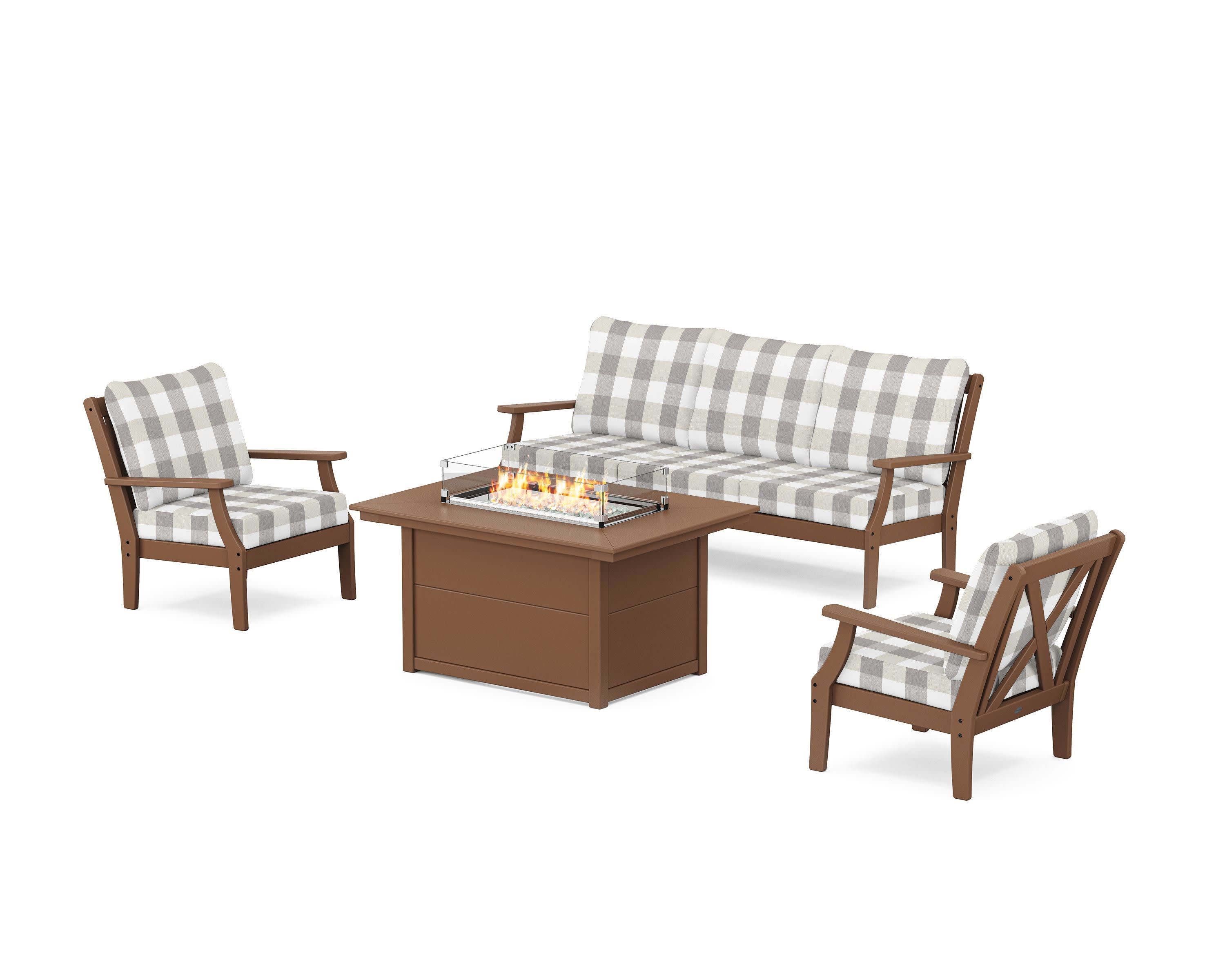 Braxton Deep Seating Fire Pit Table Set - Image 157