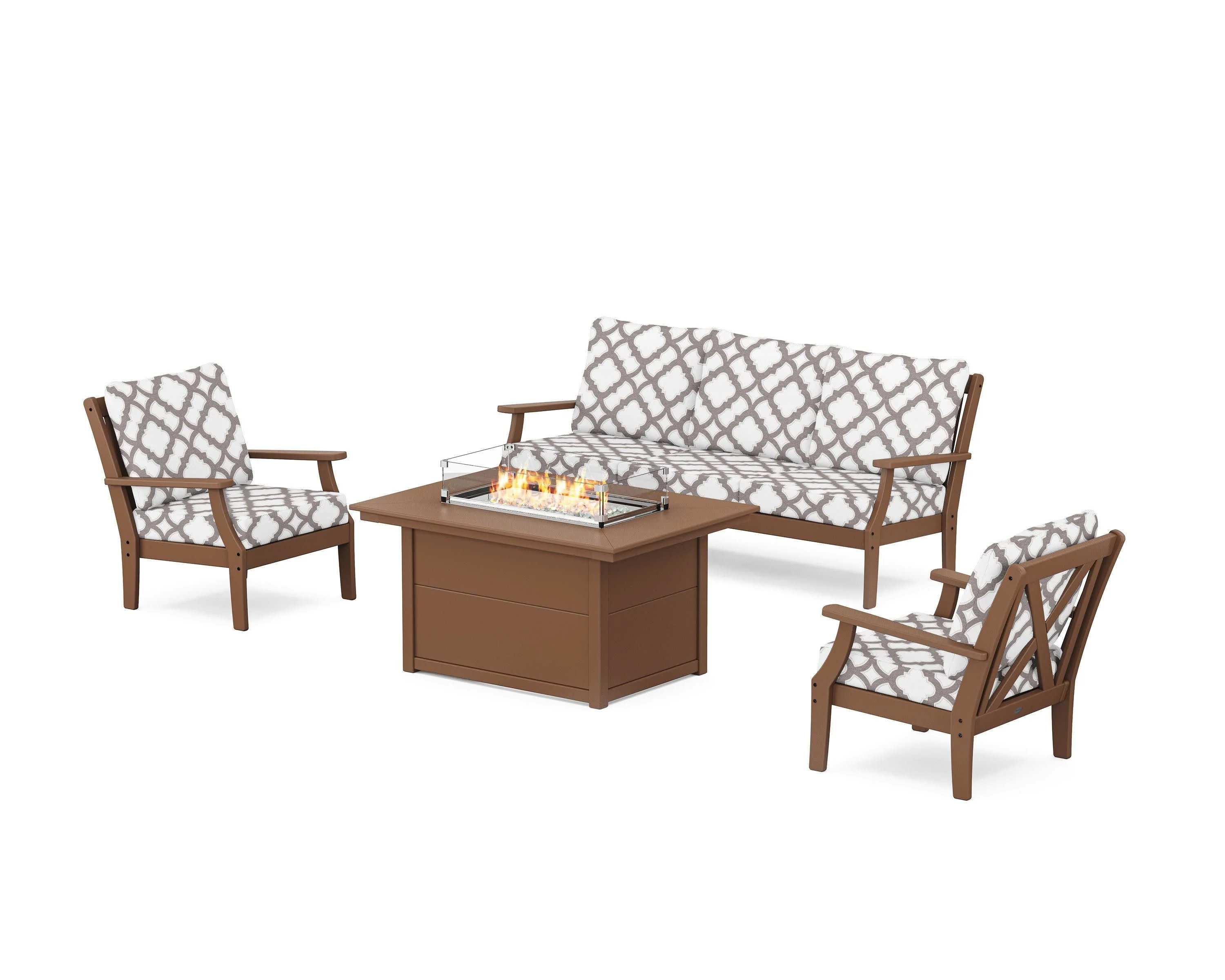 Braxton Deep Seating Fire Pit Table Set - Image 16