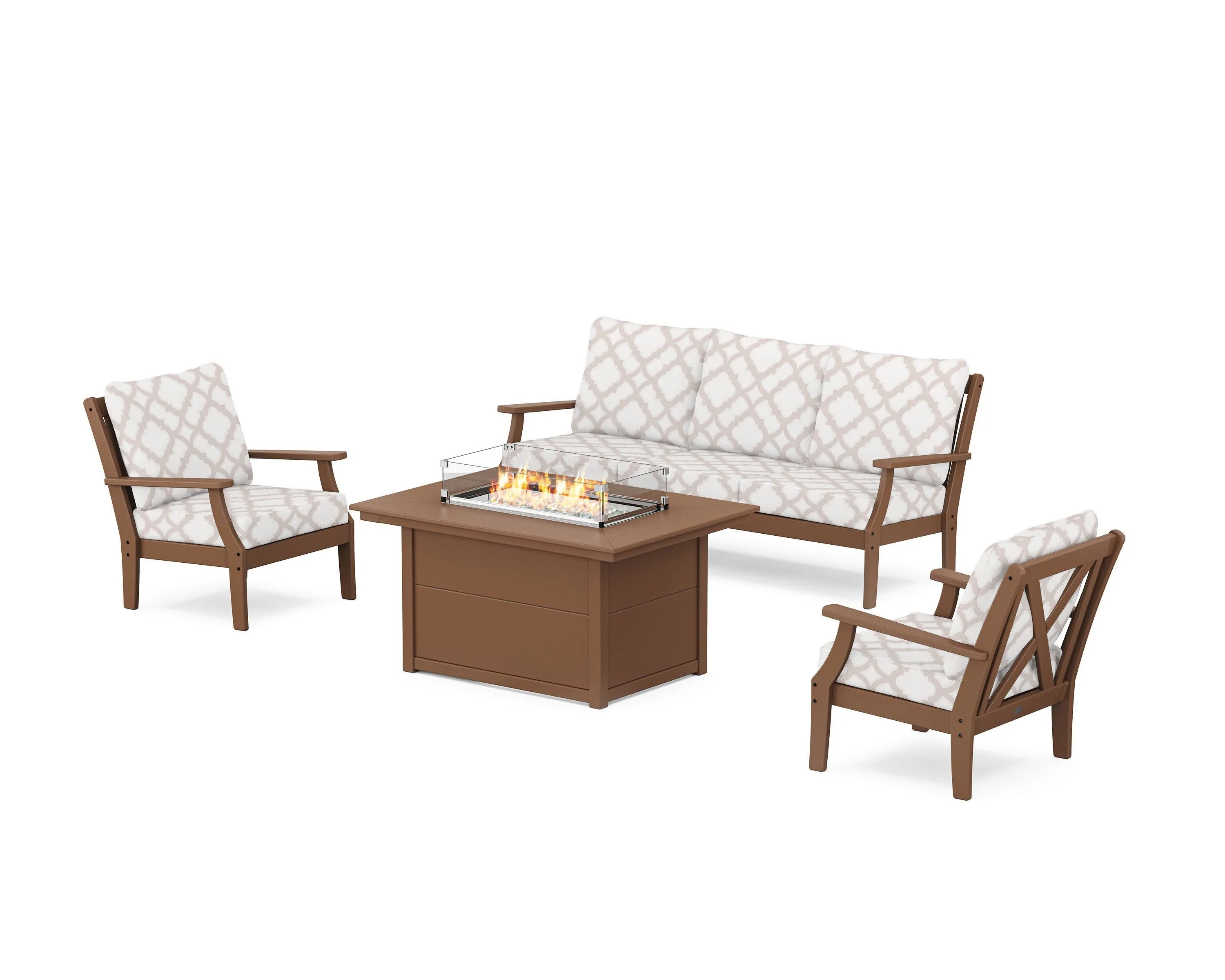 Braxton Deep Seating Fire Pit Table Set - Image 166