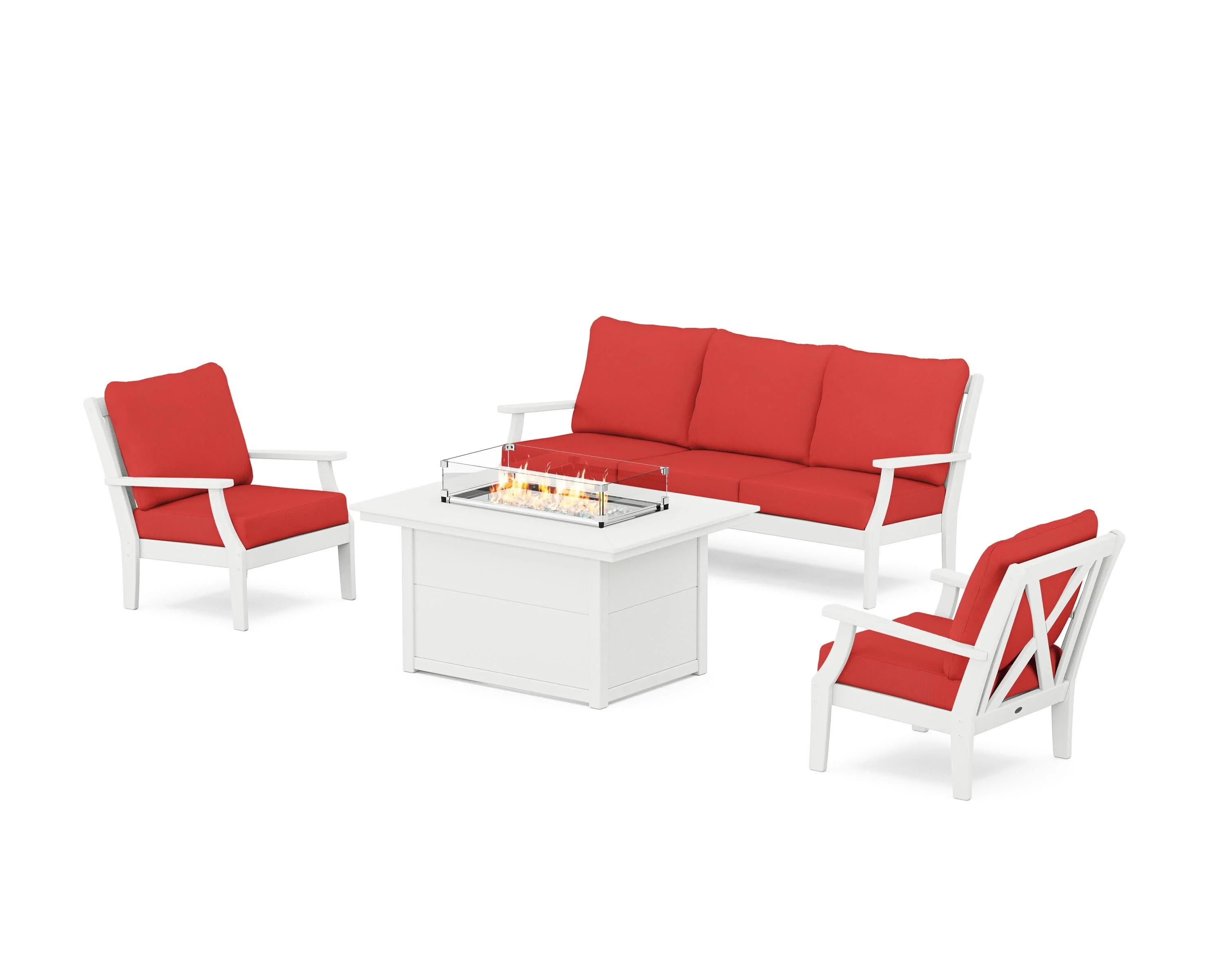 Braxton Deep Seating Fire Pit Table Set - Image 167